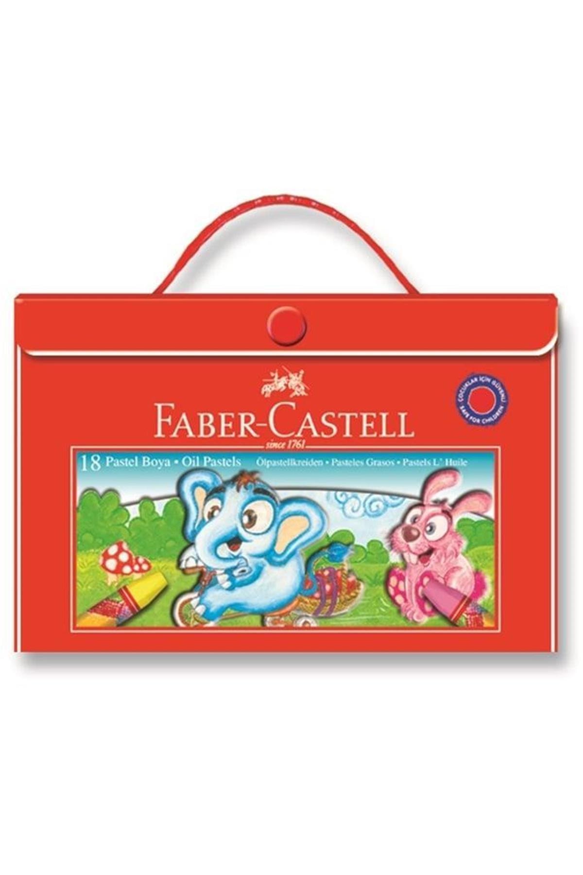 Faber Castell 18 Renk Çantalı Pastel Boya 125119