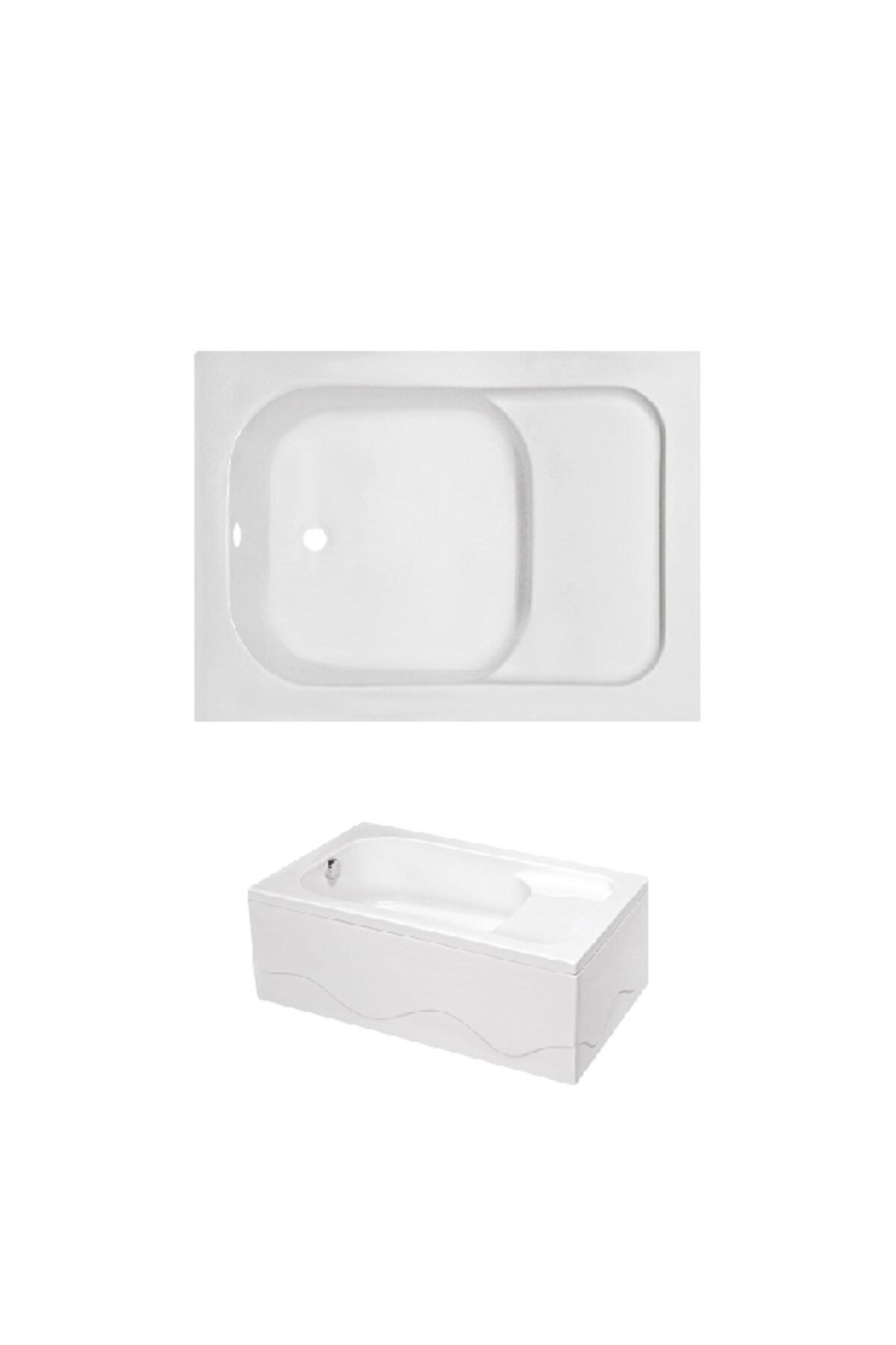 Sanica Home 110*80 Ön Ve Yan Panelli Küvet