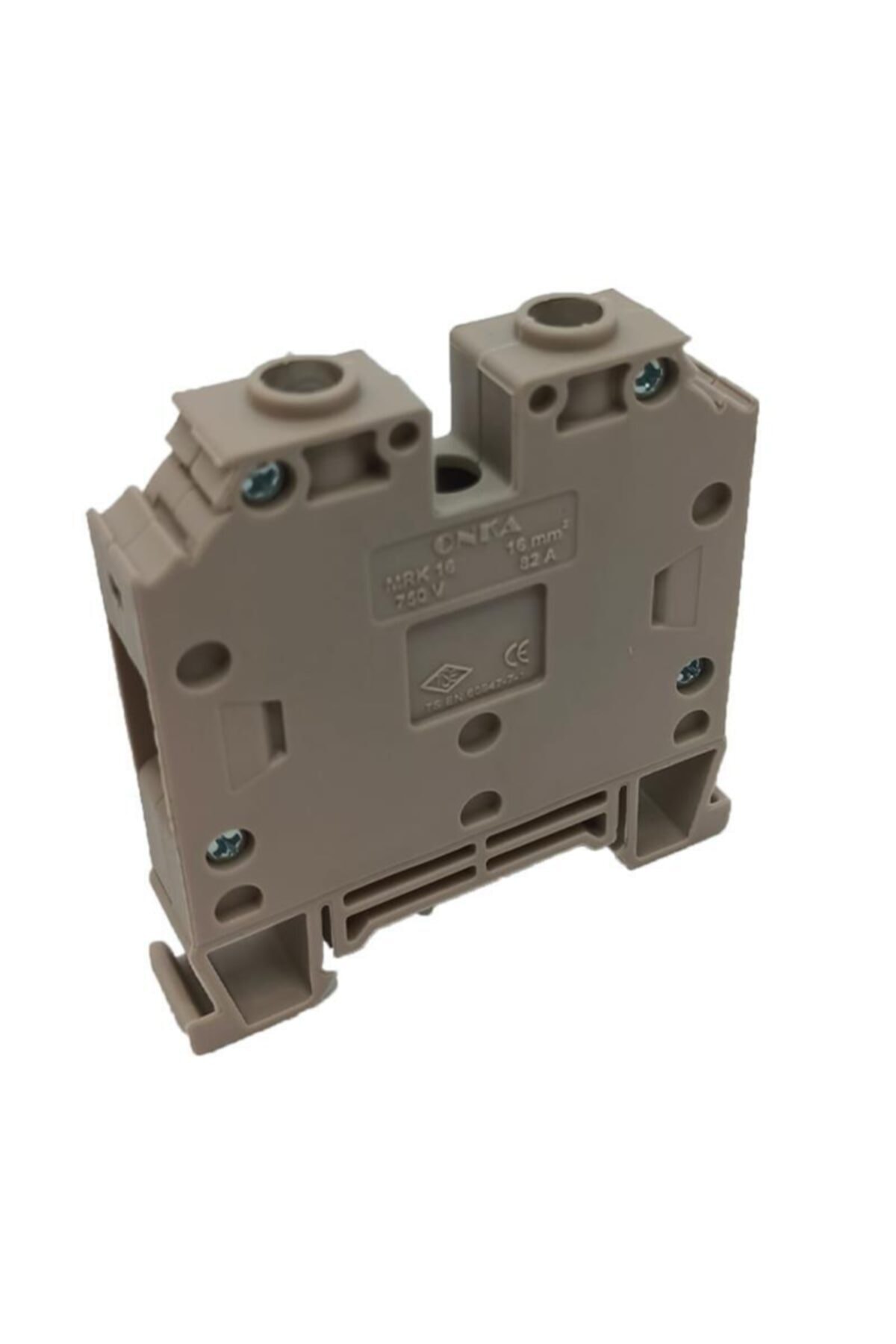 onka 1103 Mrk 120mm² Vida Bağlantılı Ray Klemens Krem
