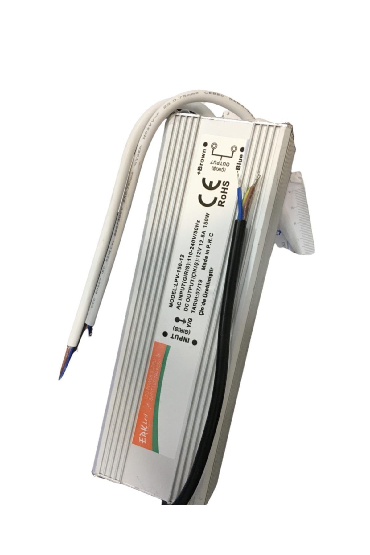 Erk Led Erkled Erk4150 Şerit Led Trafosu 12v 12.5a 150w