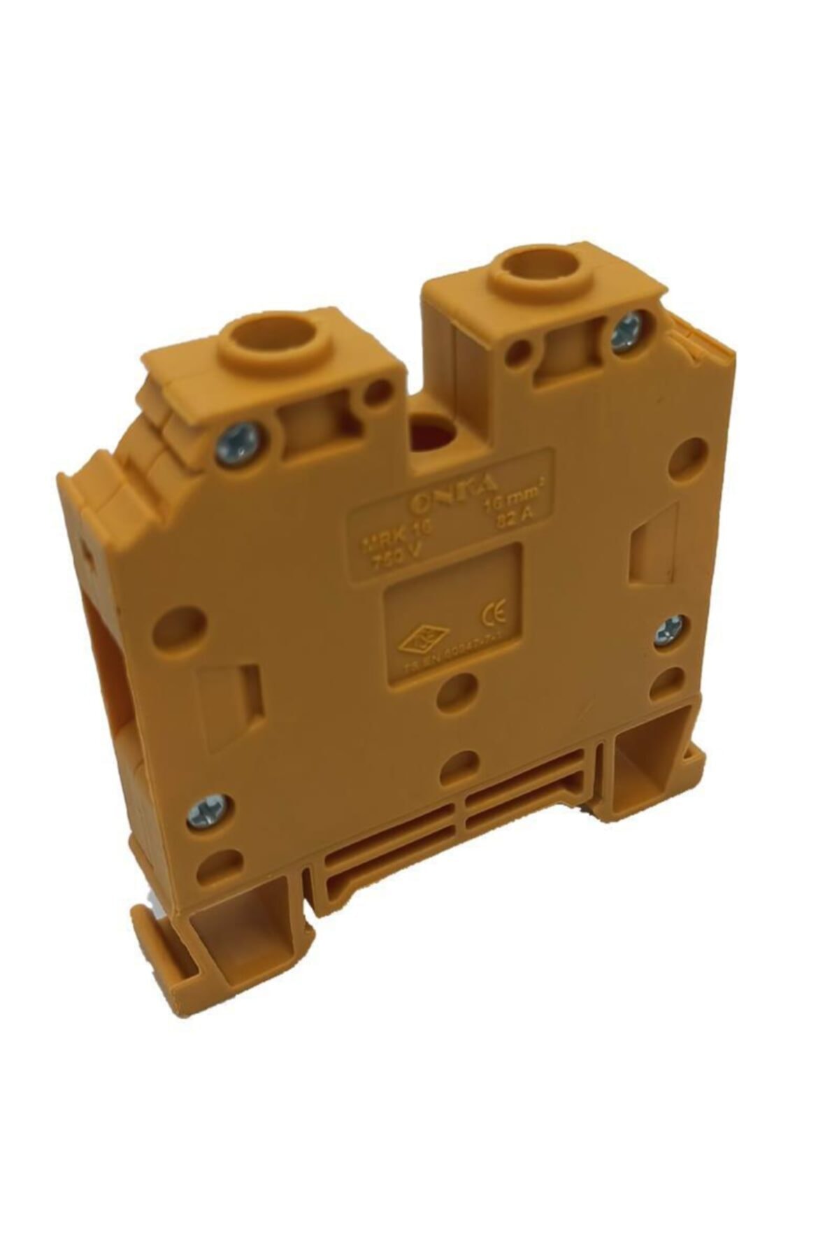 onka 1108 Mrk 120mm² Vida Bağlantılı Ray Klemens Sarı