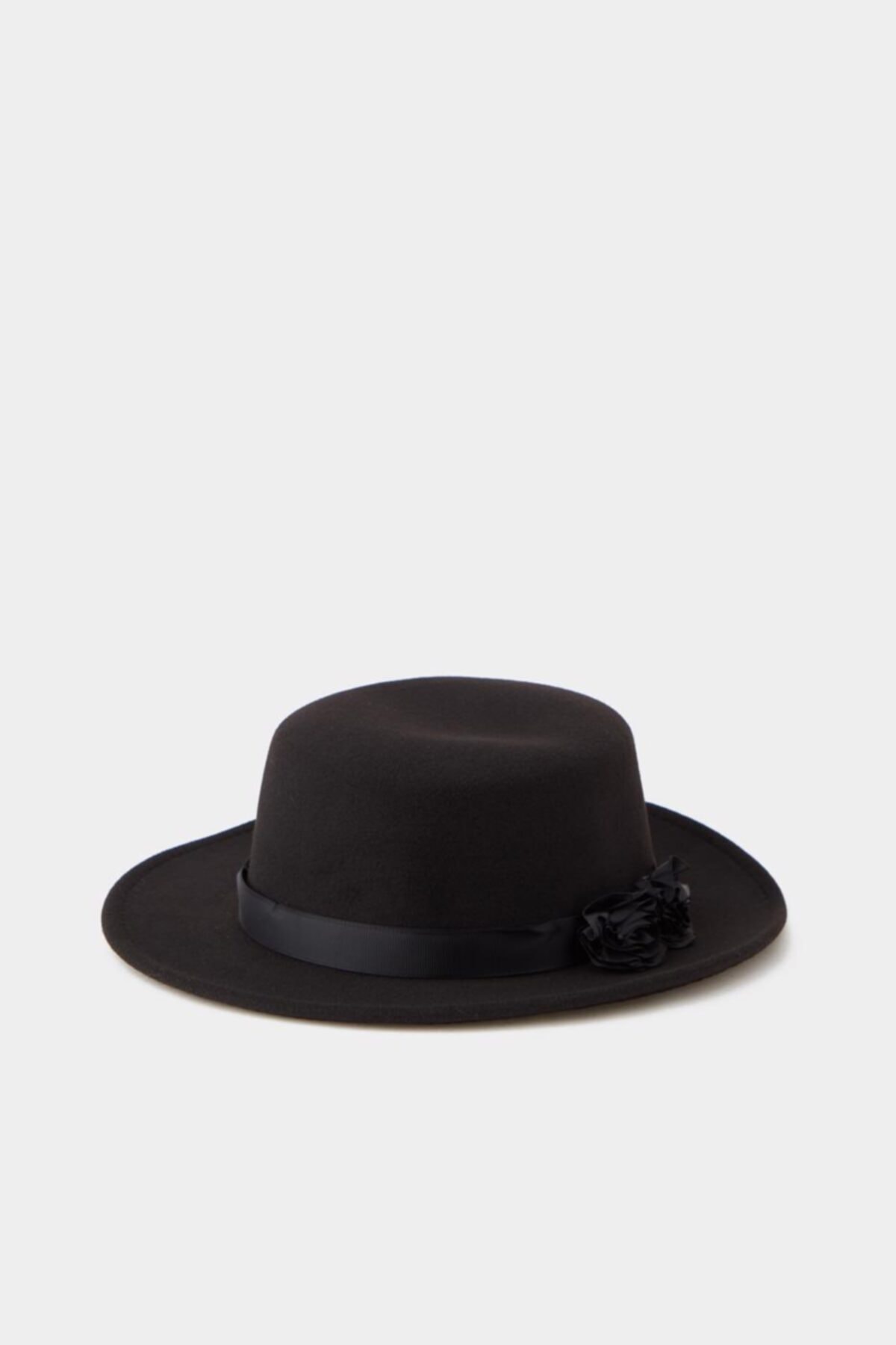 Perspective Fötr Siyah Şapka