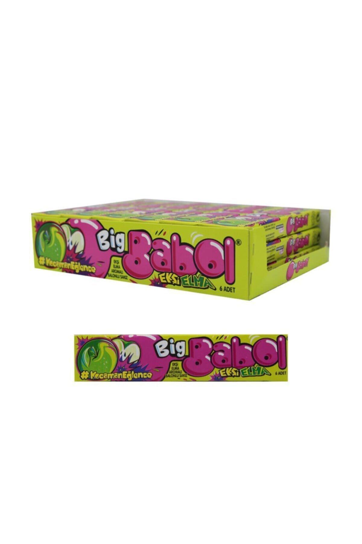 Big Babol Bigbabol 6'lı Stıck Sakız Ekşi Elma 18 Adet'li