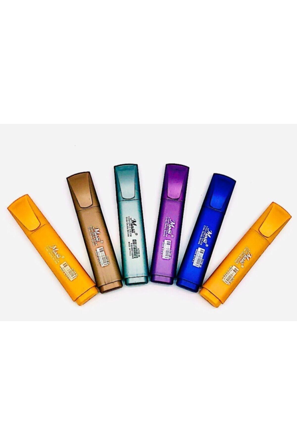 Masis Işaretleme Kalemi Metalik H708-sm 6'lı Set