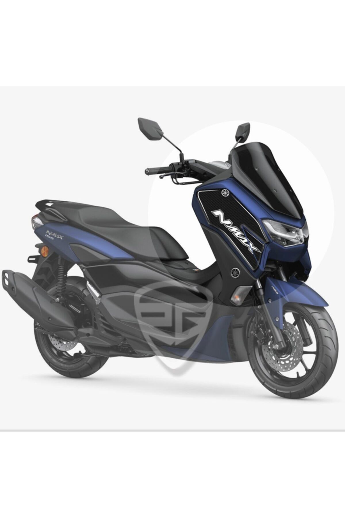 Redline Grafik Yamaha Nmax 2021 Model Kafa Grenaj Pad Koruyucu Karbon Desen