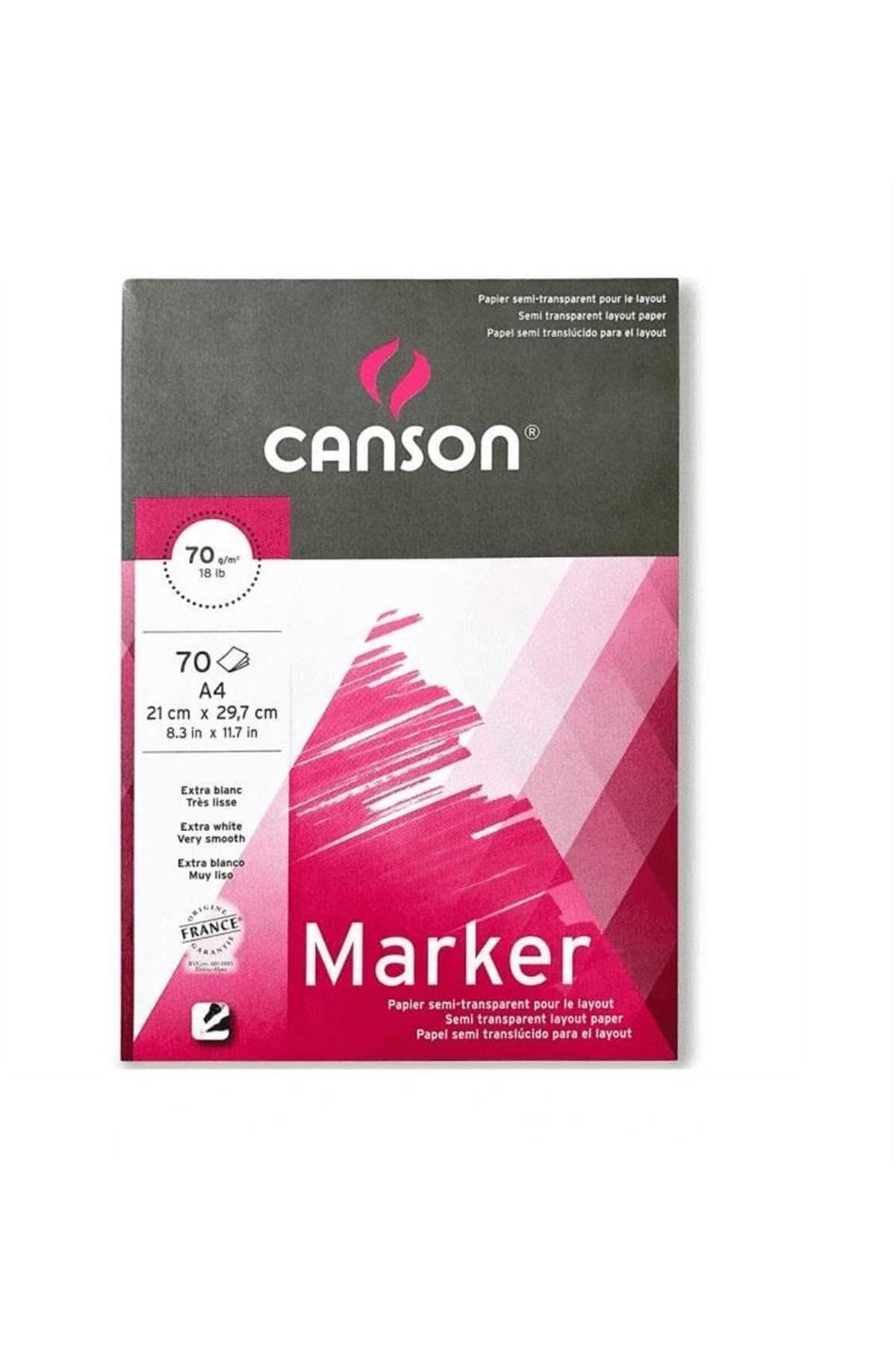 Canson Marker 70 gr 21x29.7 cm A4 297231