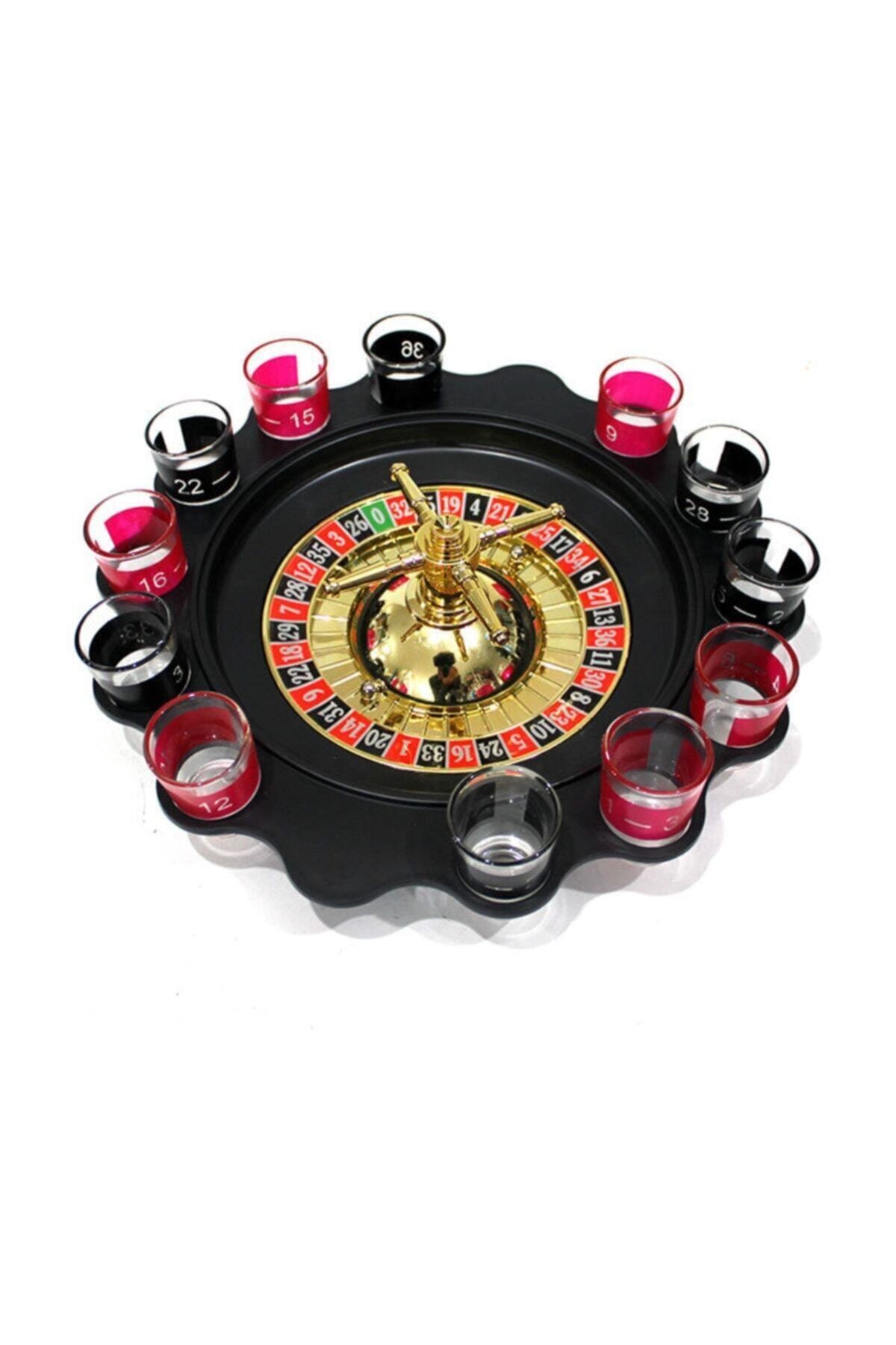SARFEX Rus Ruleti Drinking Roulette Shot Bardaklı Tekila Içki Oyun Seti