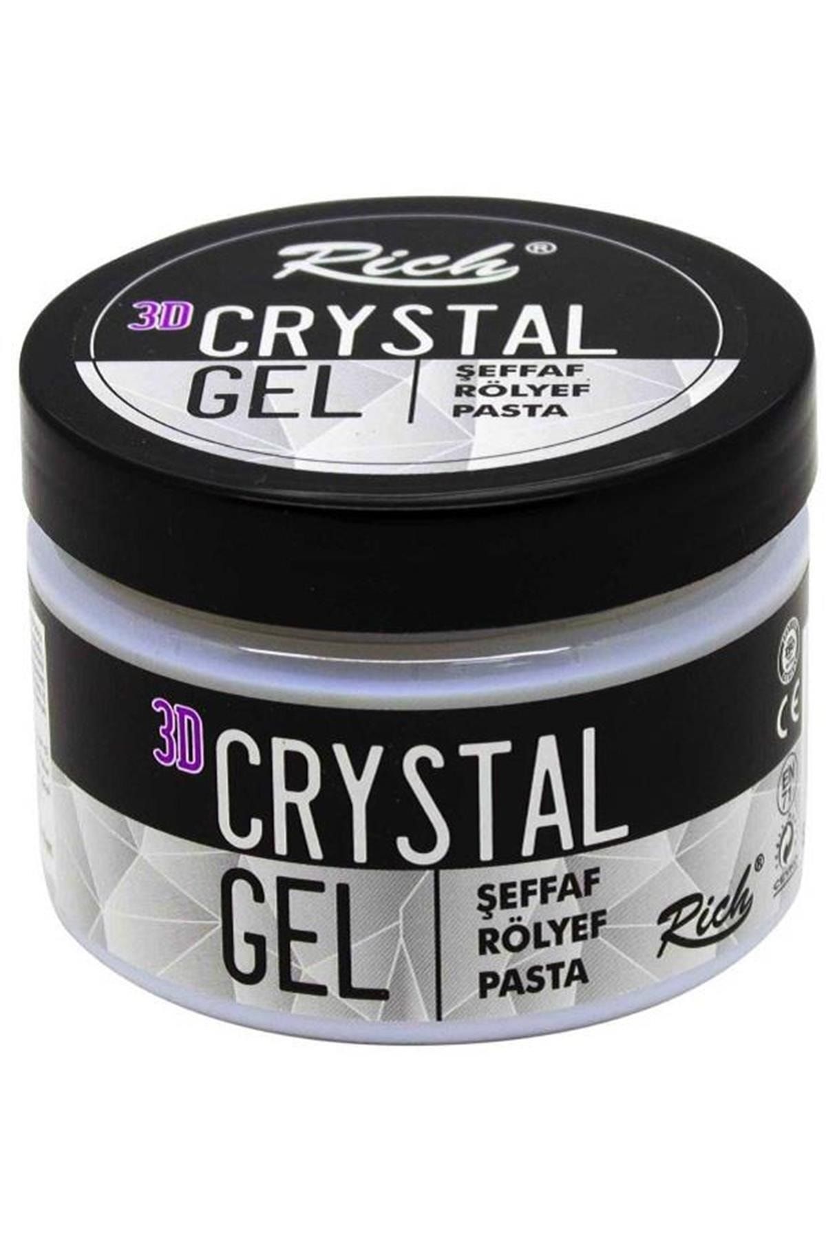 Rich Marka: 3d Cristal Gel Rölyef Pasta 1377 Şeffaf 150 Gr Kategori: Ebru Seti