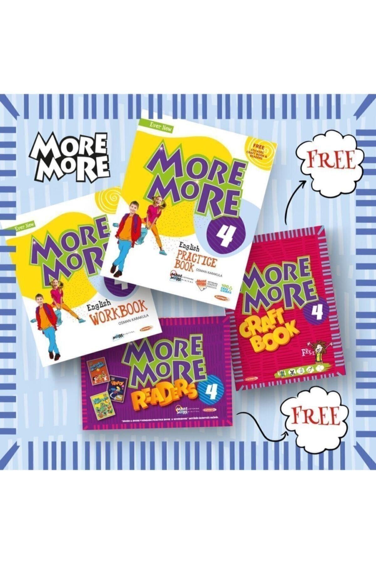 Kurmay Elt Yayınları Kurmay Elt More And More 4. Sınıf English Practice+work+craft Book+readers 2022