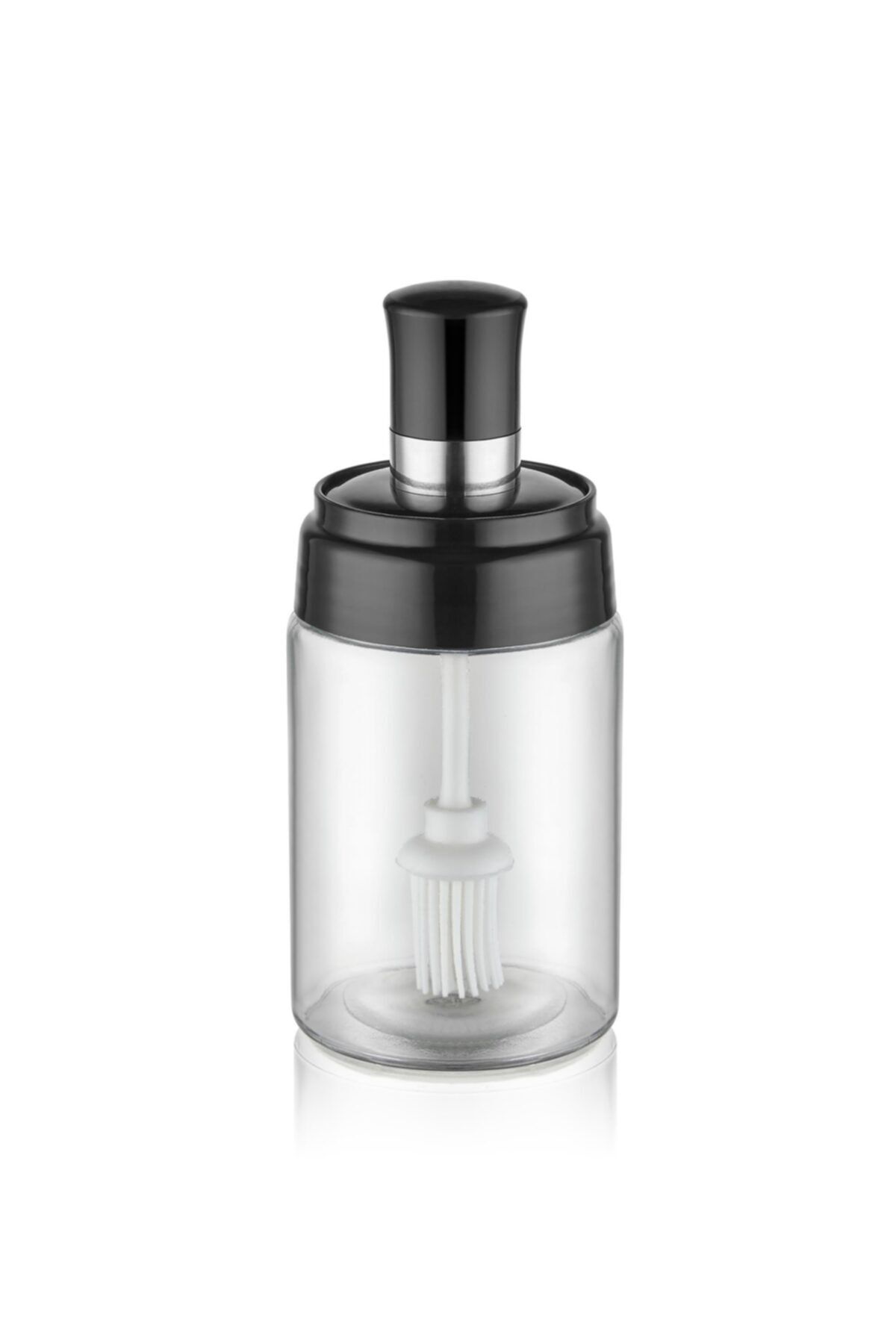 The Mia Spread Fırçalı Yağlık Cam Kavanoz 15 Cm-385 Ml