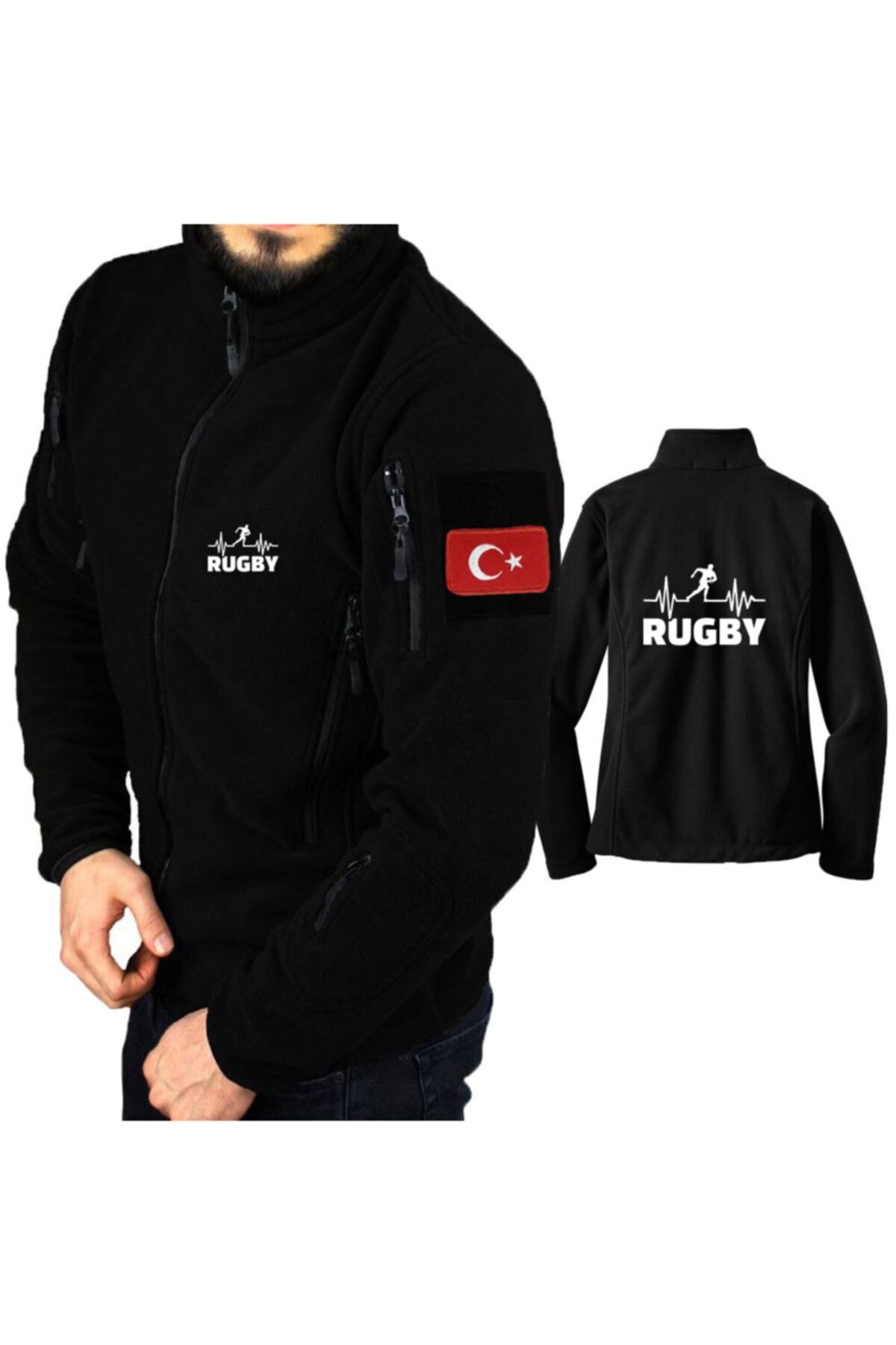 astak Rugby Askeri Taktik Polar /mont Peç'li Bll2020
