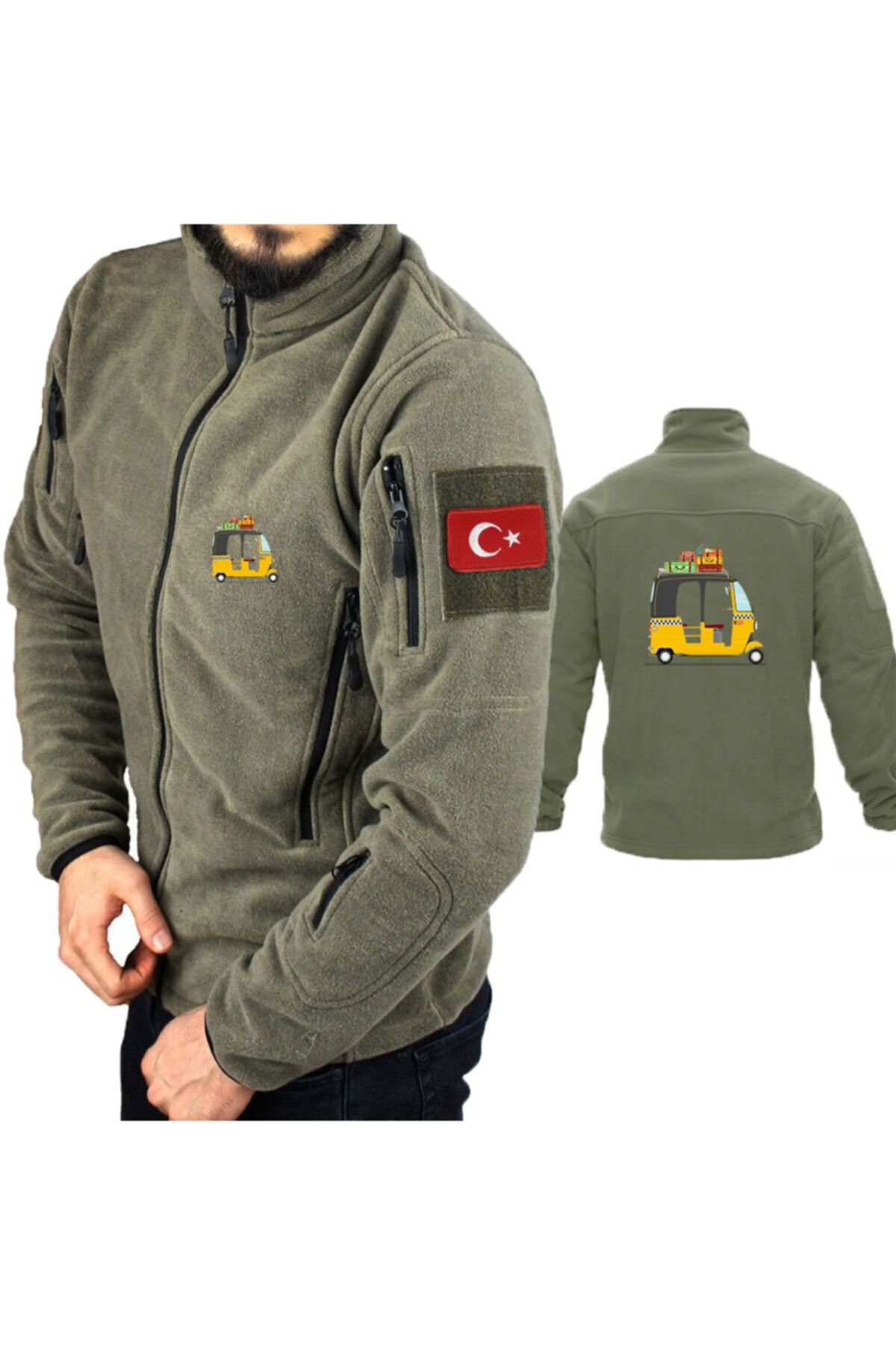 astak Taksi Taktik Polar /mont Peç'li Bll2249