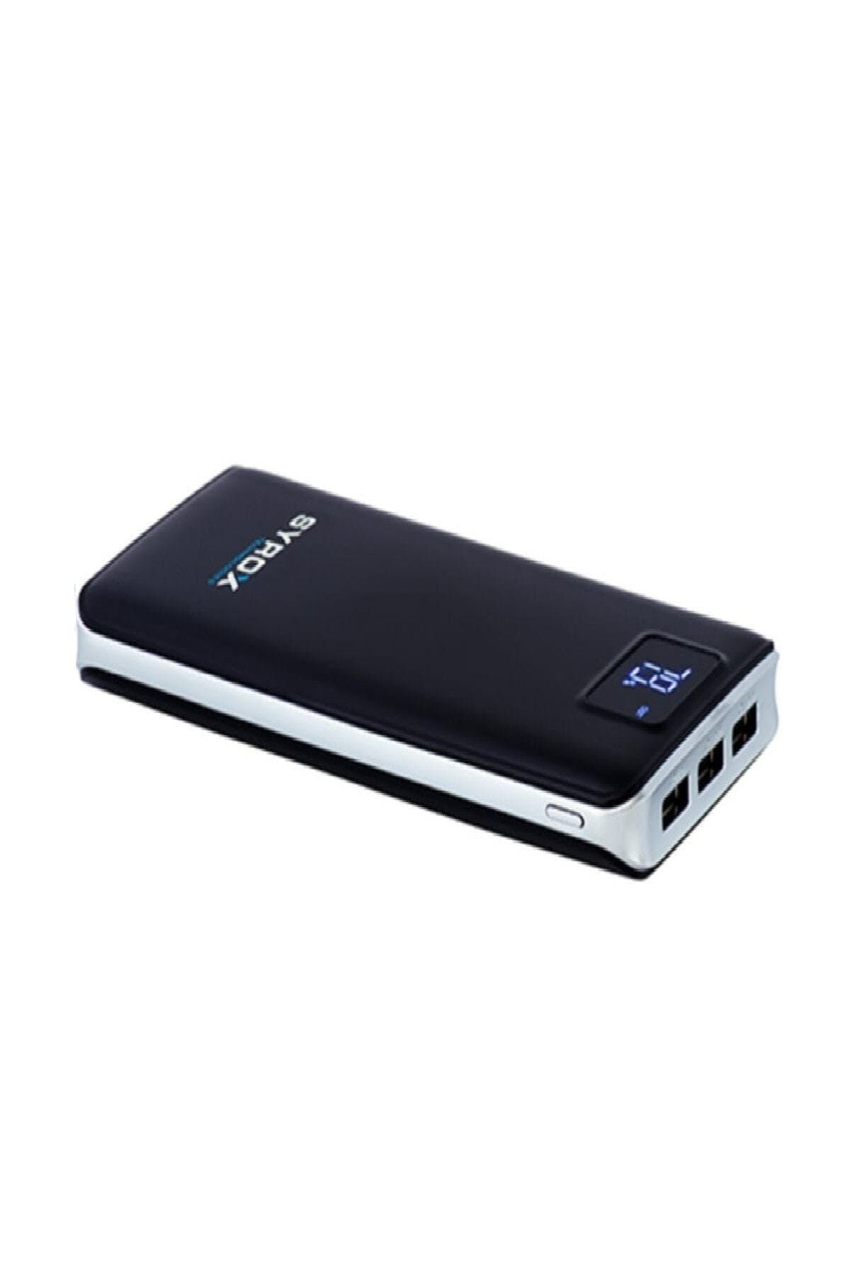 Syrox 20.000 Mah Dijital Ekranlı Powerbank Yedek Batarya Pb107