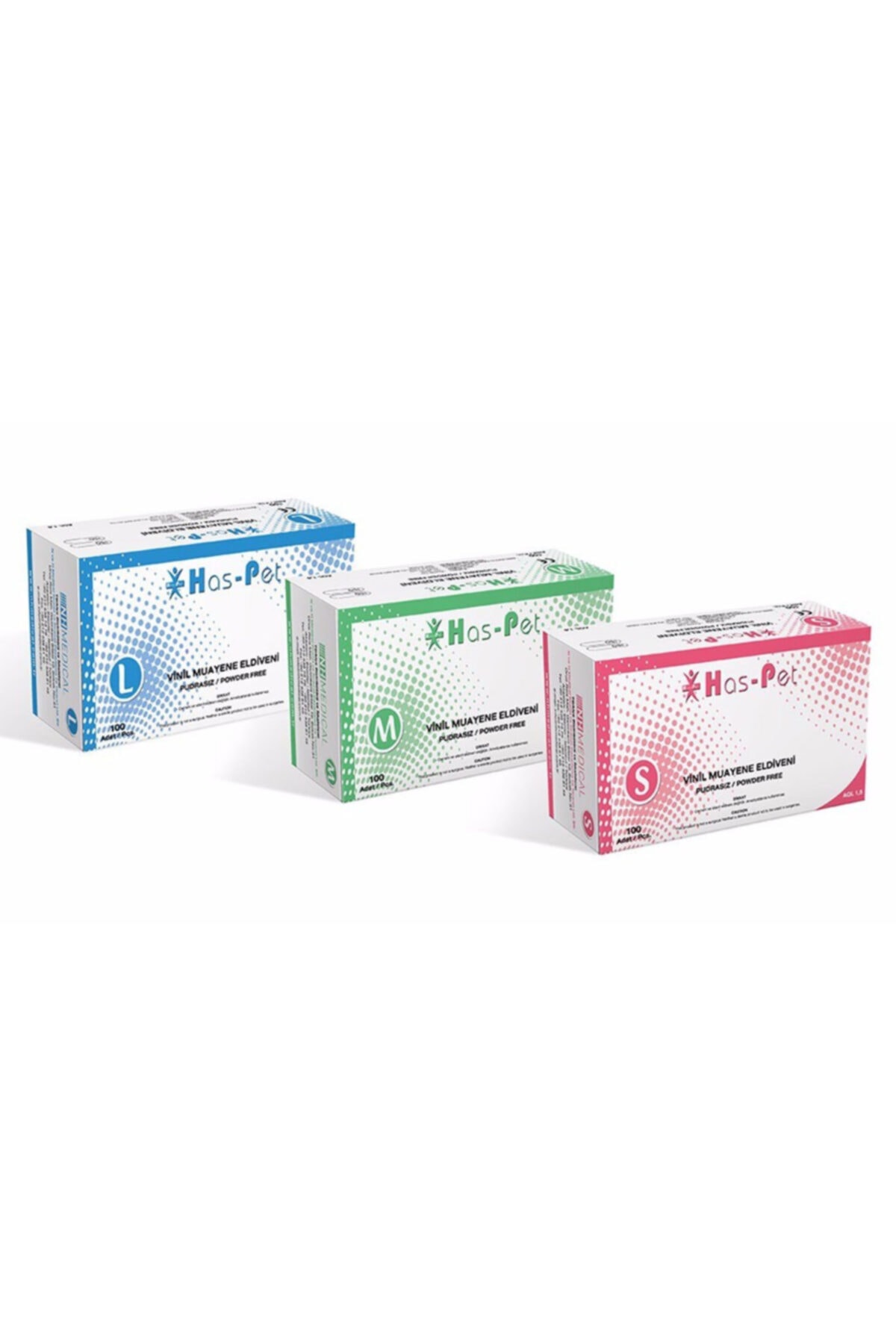 HasPet Vinil Muayene Eldiveni Large