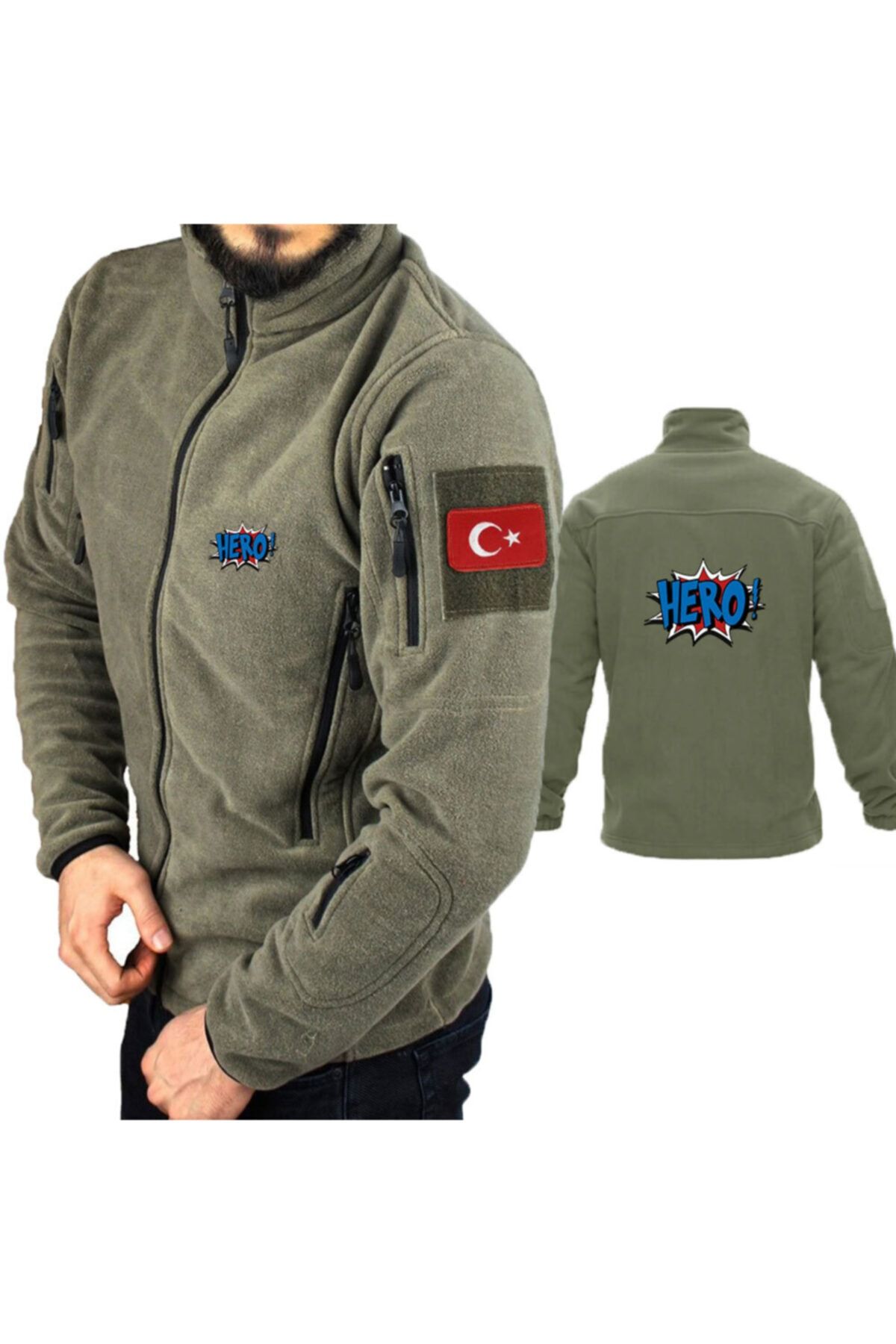 astak Hero Askeri Taktik Polar Mont Peç'li Bll1039