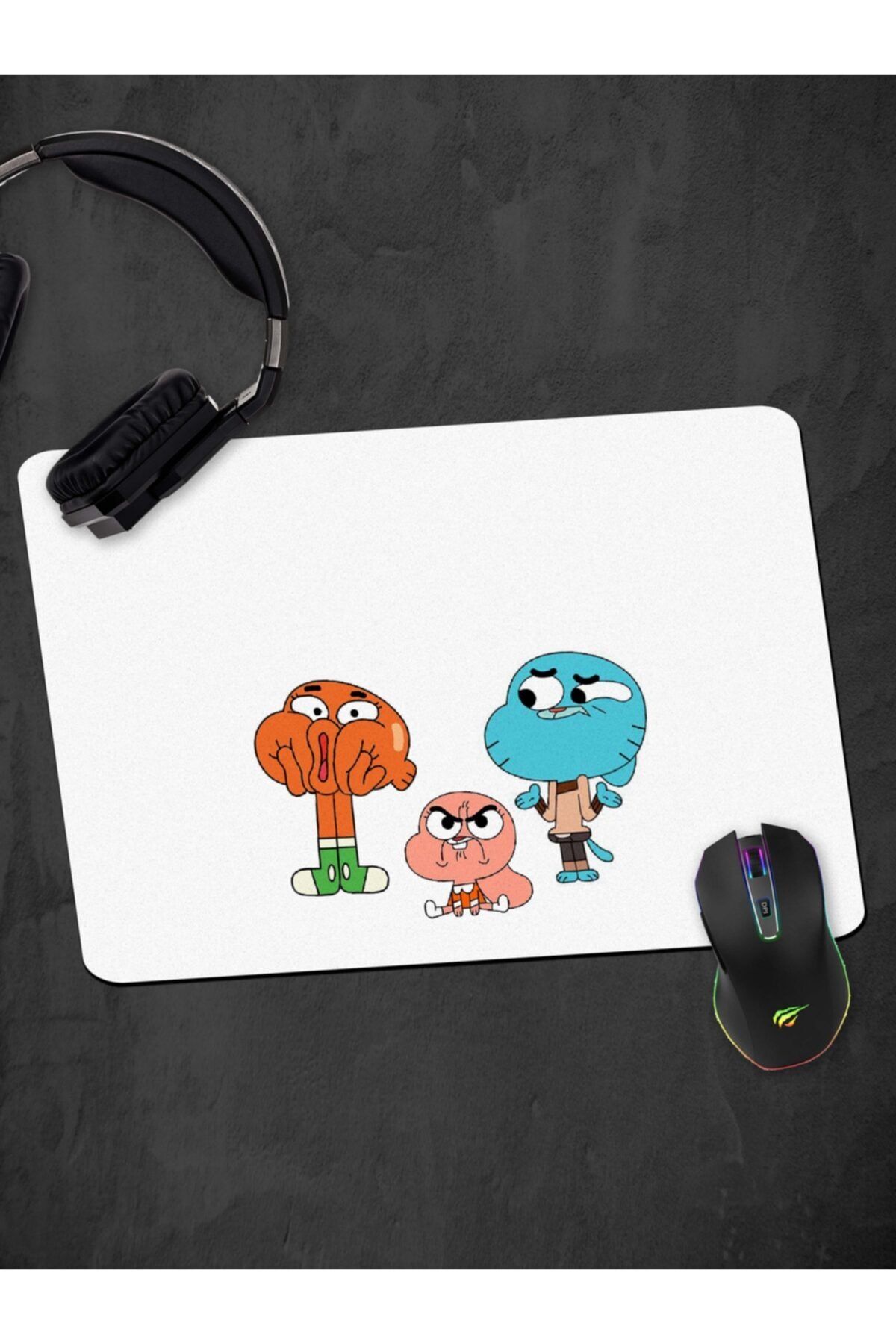 Panorama Ajans Gumball Darvin Anais Büyük Boy Mouse Pad