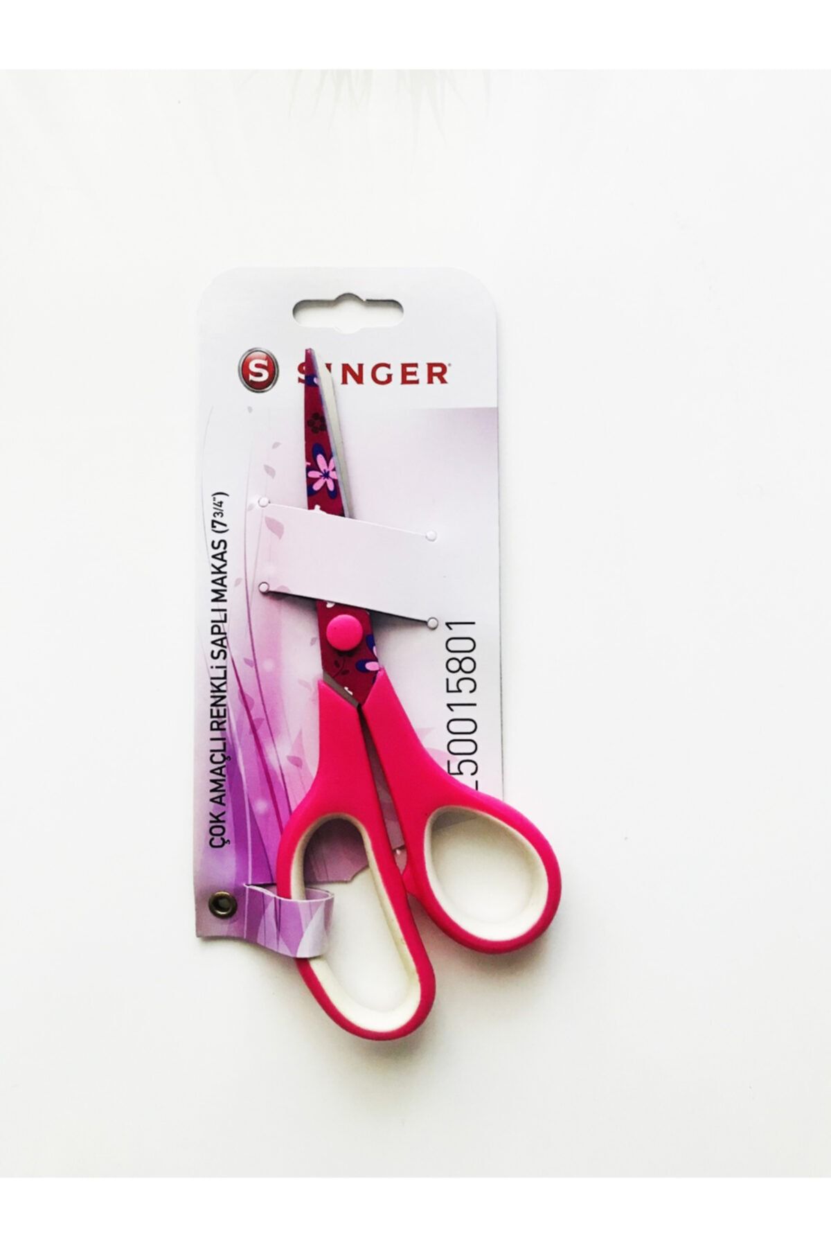 SİNGER Çok Amaçlı Renkli Saplı Makas Model 004