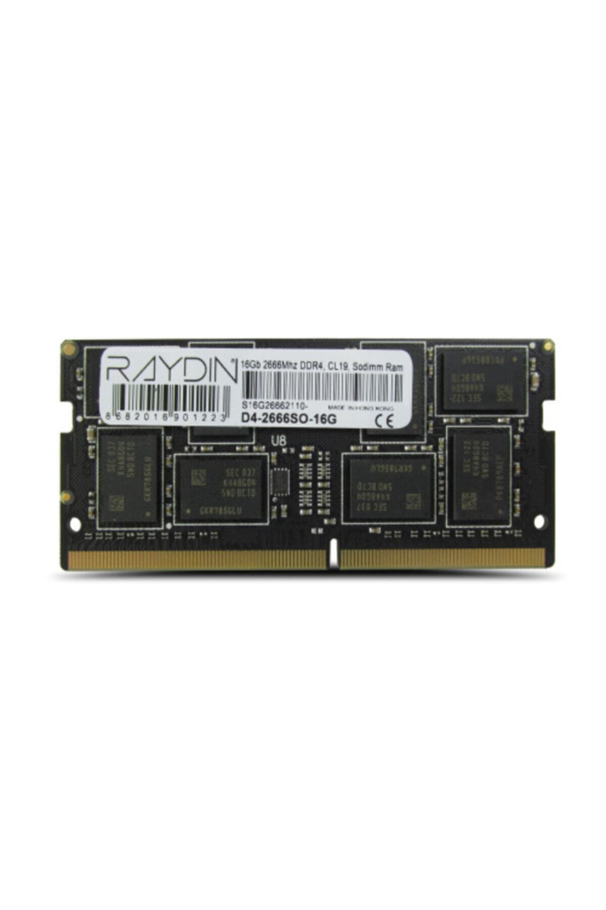 Raydın D4-2666so-16g 16gb, Ddr4, 2666mhz, 1,2v, Cl19, Notebook Sodımm Ram