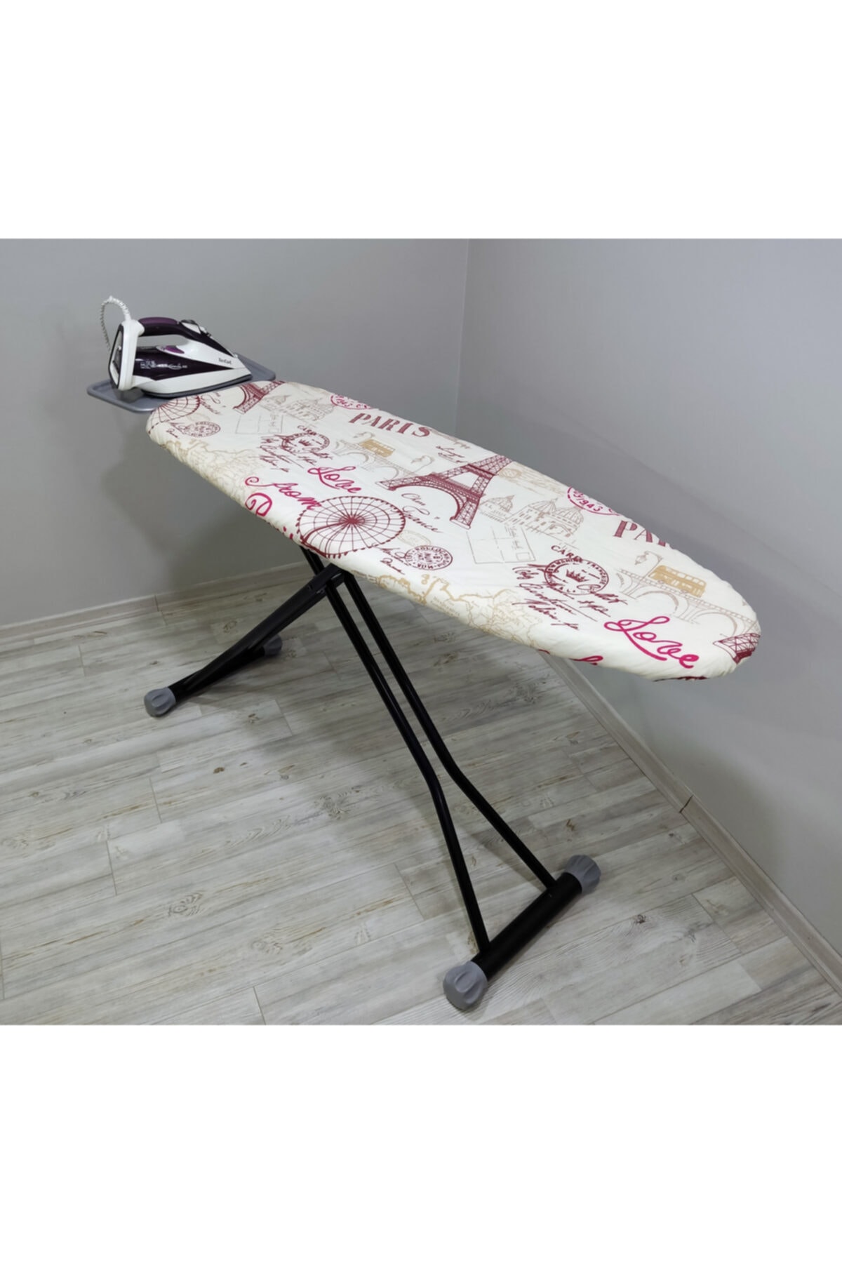 SG DESIGN Sgteks Ütü Masası Kılıfı Eyfel Kuleli