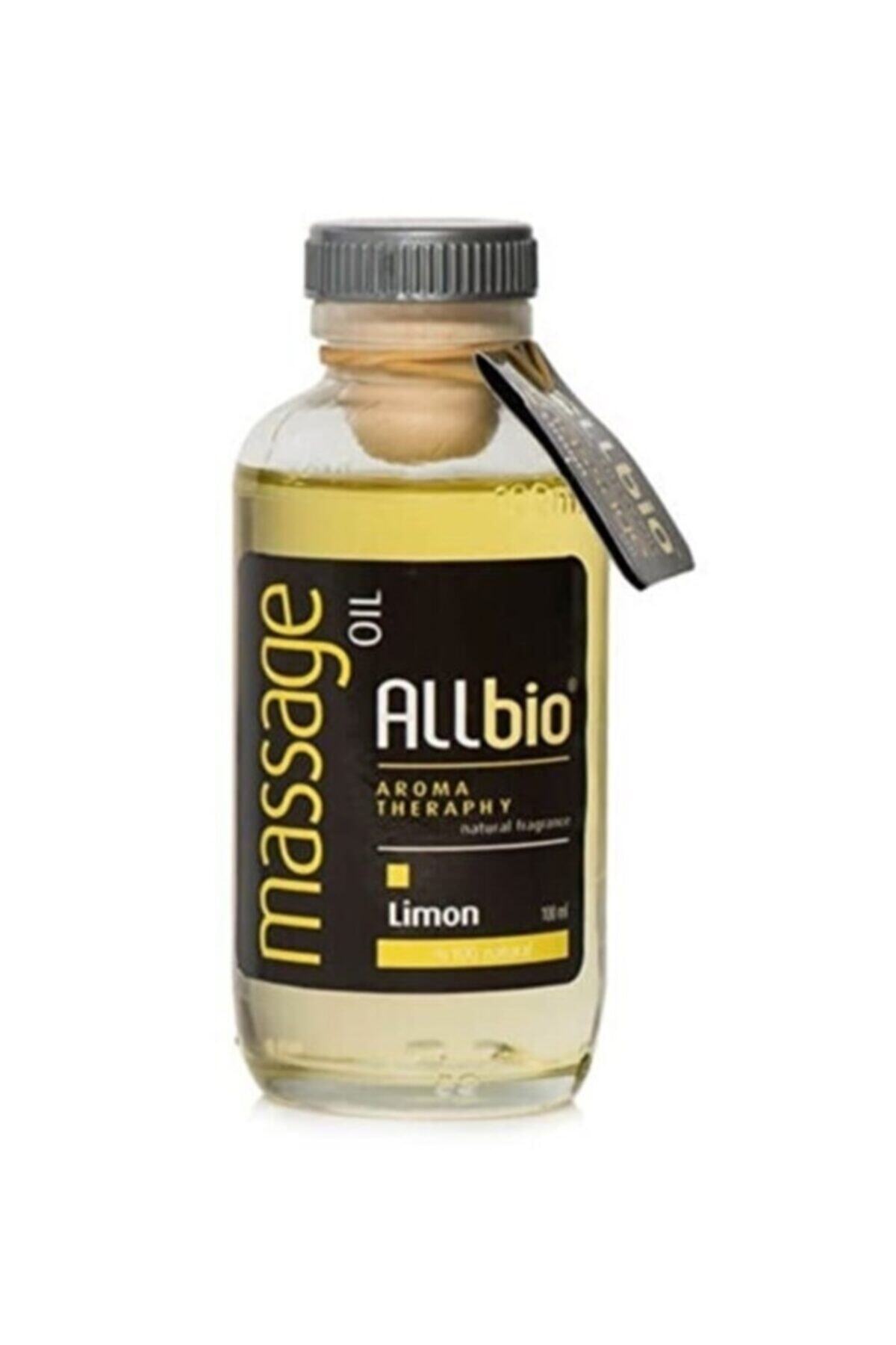 ALLBİO Masaj Yağı Limon 100 ml