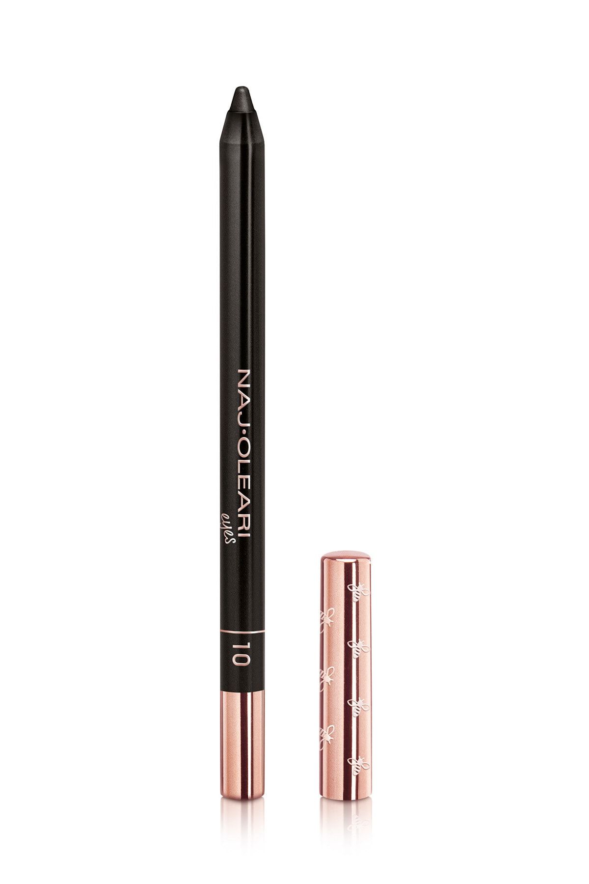 NAJ OLEARI Luminous Eye Pencil Matte Black Uzun Süre Kalıcı Mat Siyah Göz Kalemi