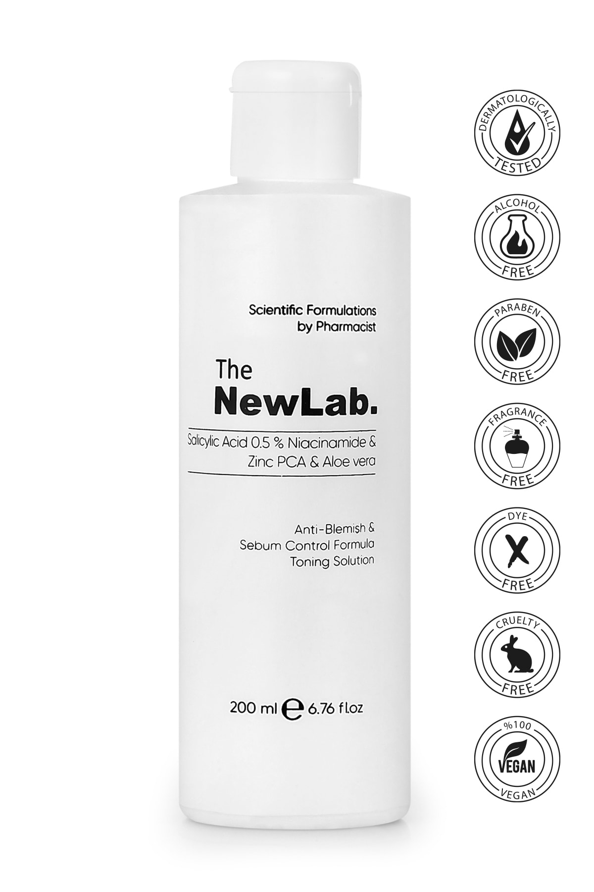 The NewLab Akne Karşıtı & Sebum Kontrol Arındırıcı Tonik