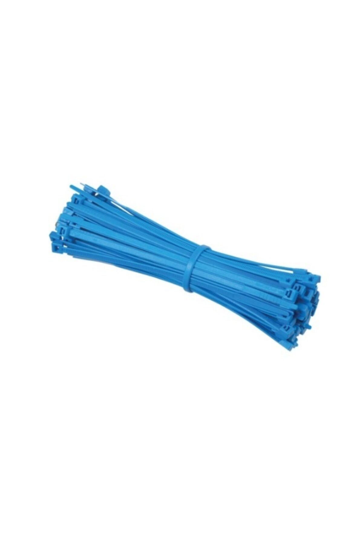 Hatfon Elektronik Kablo Bağı 300x3,6 Mm Mavi (100 Adet)