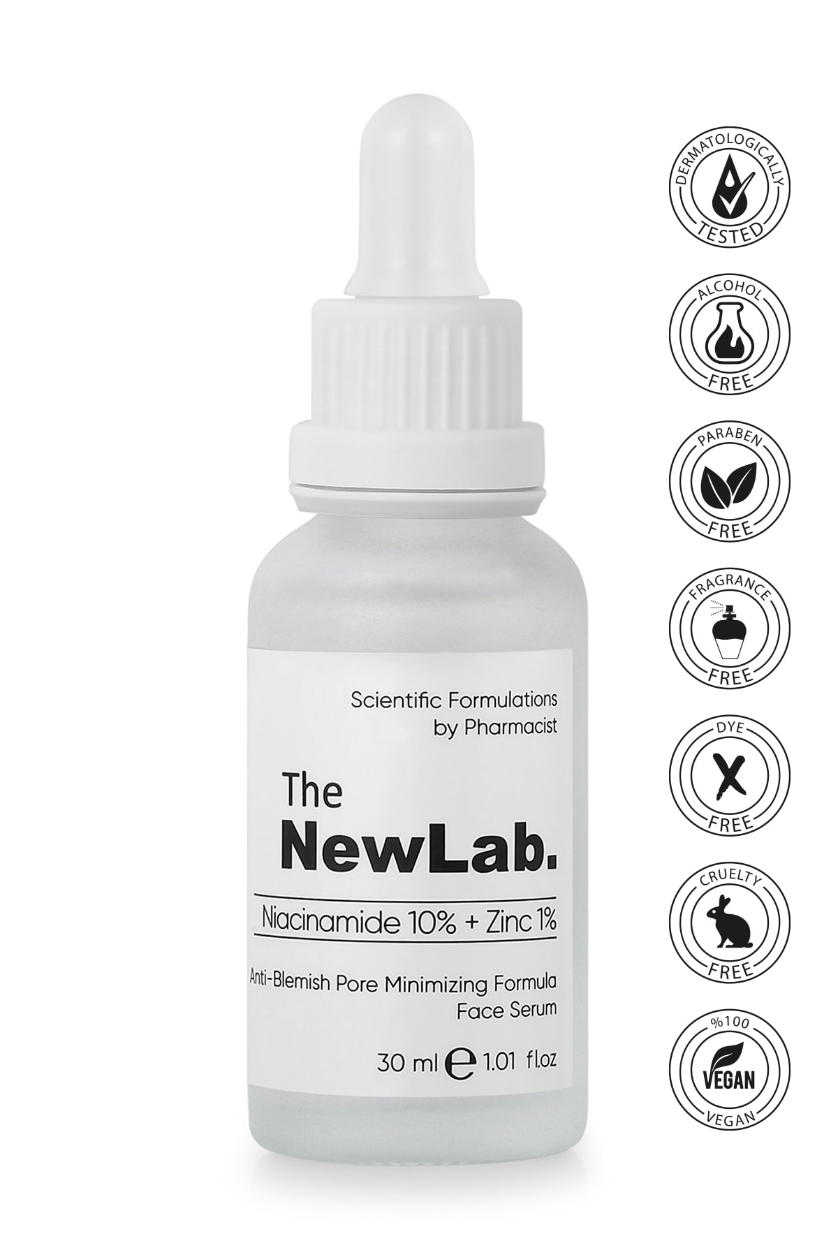 The NewLab Niacinamide 10% + Zinc 1% - Por Sıkılaştırıcı Yüz Serumu
