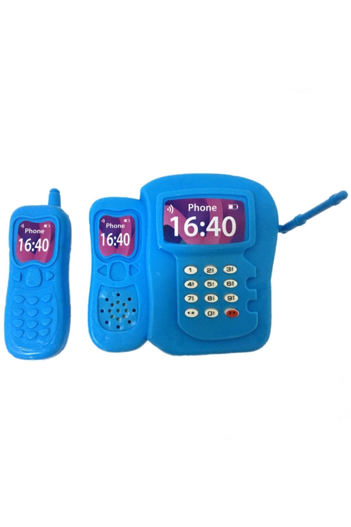 Burnis Toy Oyuncak Poşetli Işıklı Sesli Oyuncak Telefon Oyuncak