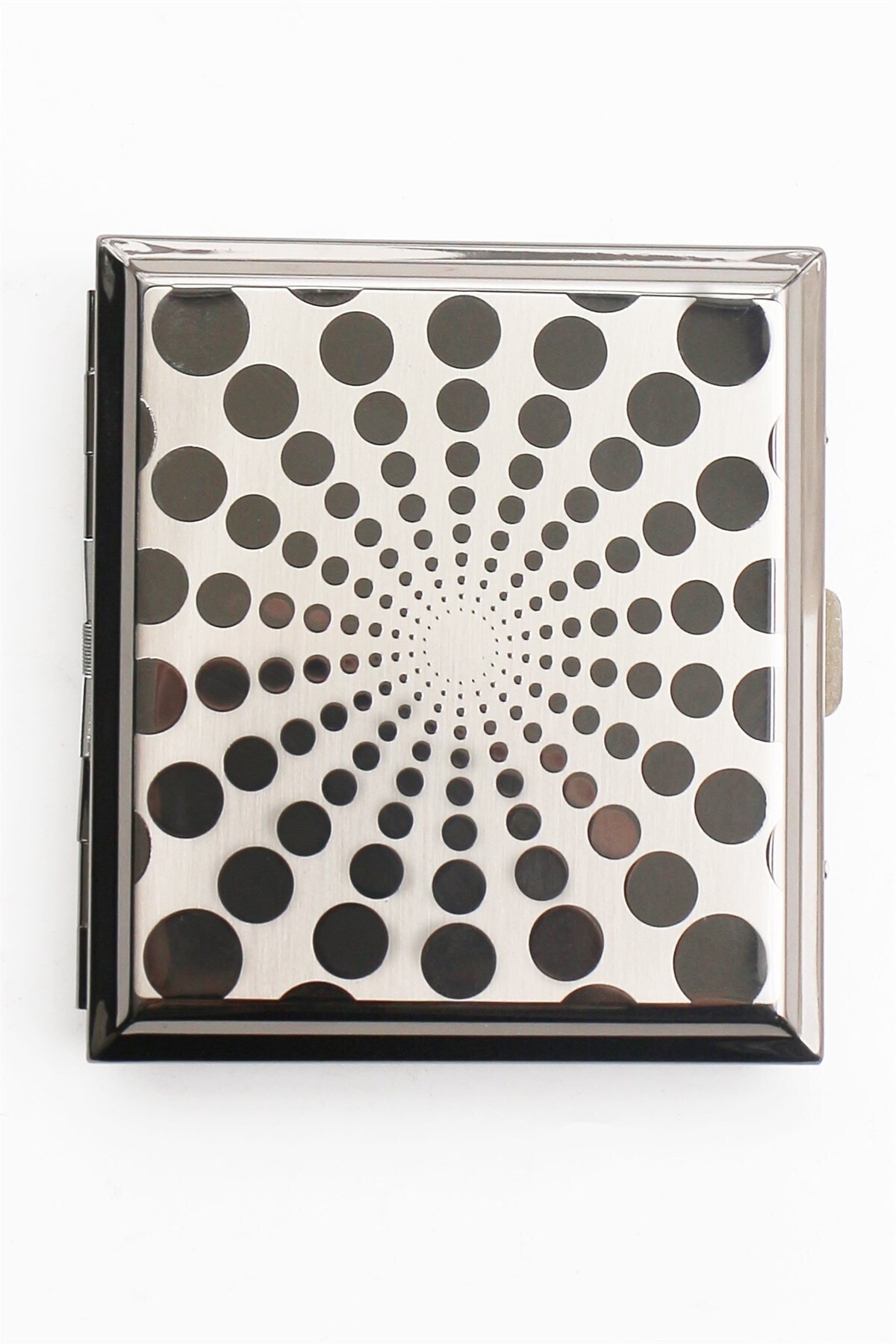 TAKIŞTIR Antrasit Renk Daire Figürlü Tabaka