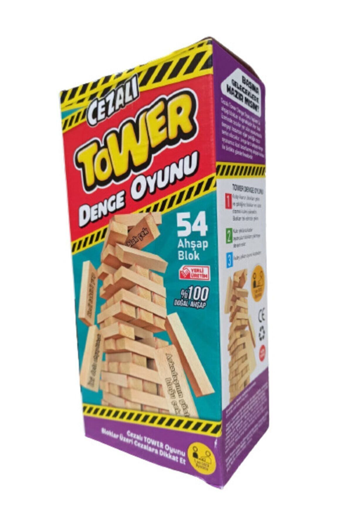 Oyun ve Sanat Cezalı Denge Oyunu - Cezalı Jenga (cezalı Cenga) Oyunu