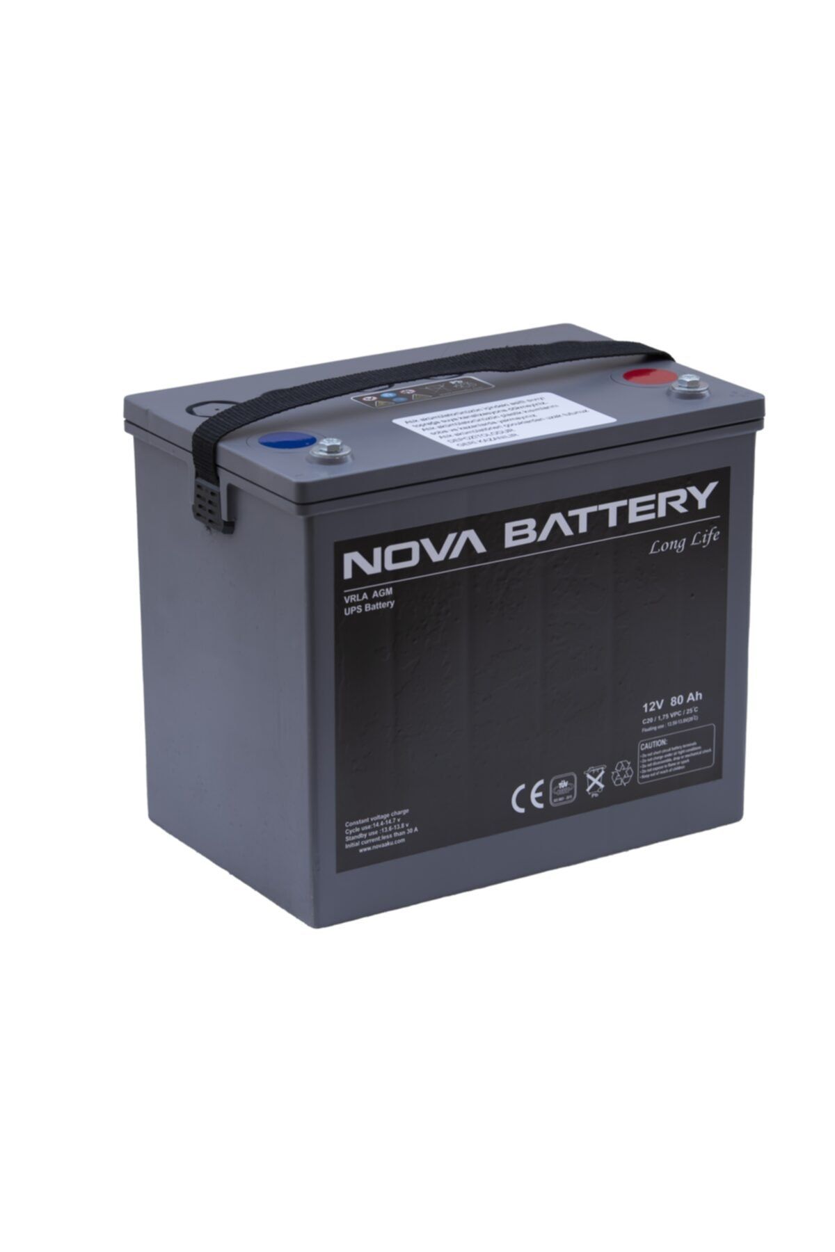 Nova Akü 12v 80 Ah Amper Kuru (agm) Akü
