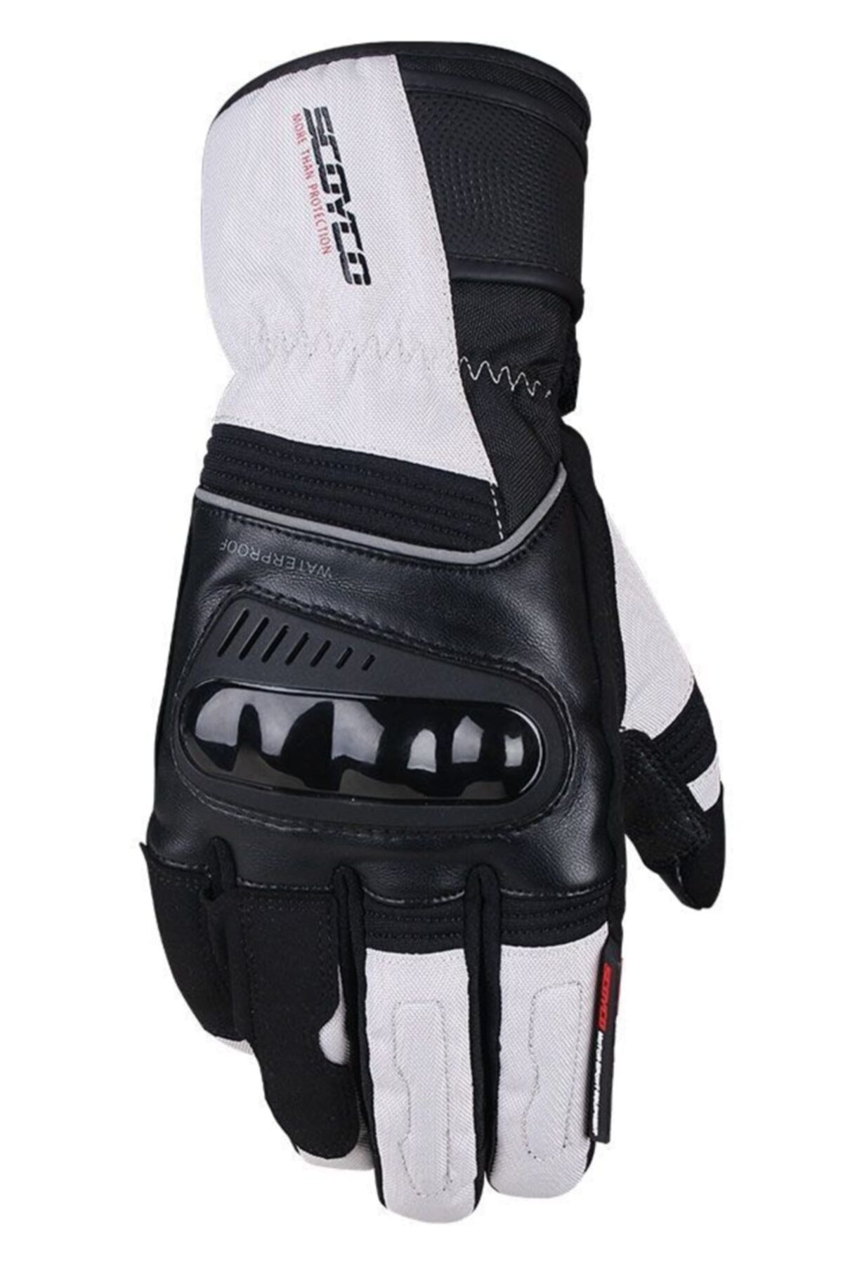 Scoyco Mc82 Waterproof Motosiklet Eldiveni Gri Siyah