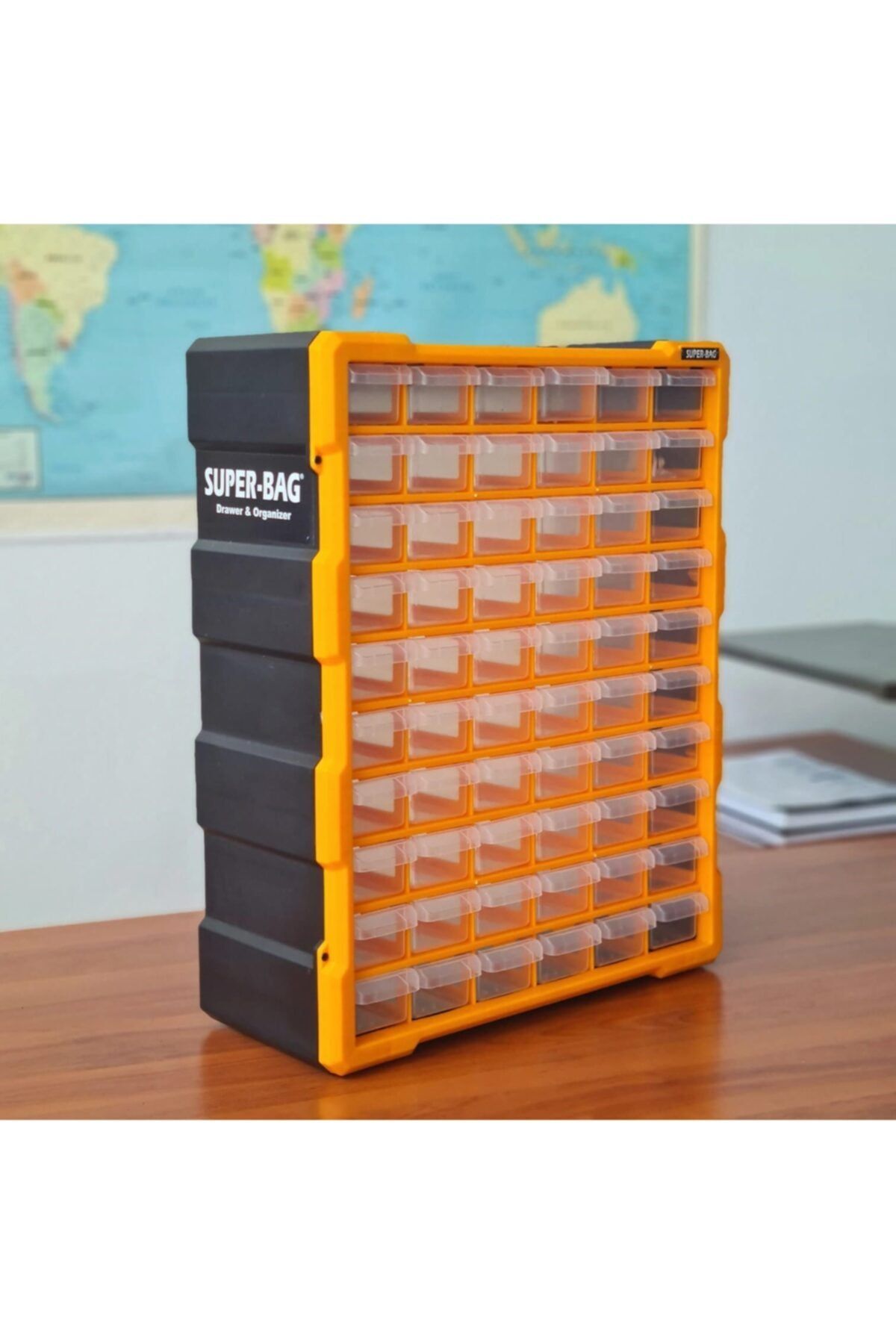Begin Power 60 Bölmeli Mono Blok Çekmeceli Organizer Büyük Boy
