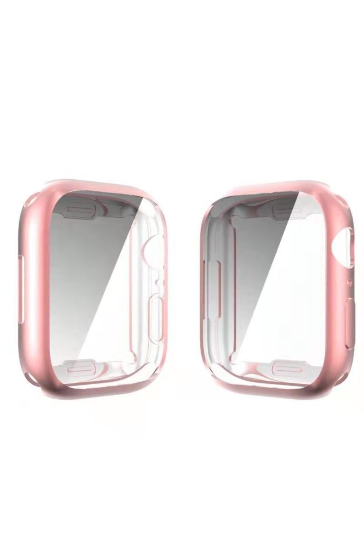 Ekoodukkan Apple Watch Seri 7 - 41mm Uyumlu Renkli Silikon Kılıf