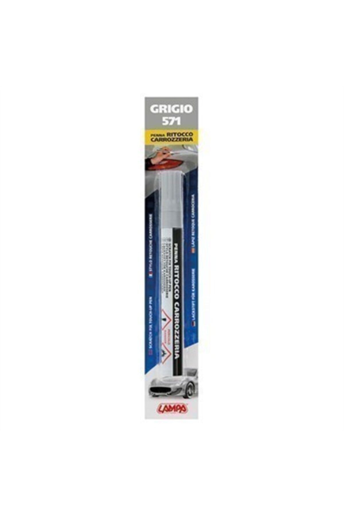 Lampa Chevrolet Aveo Için Gan Gri Rötuş Kalemi Made In Italy