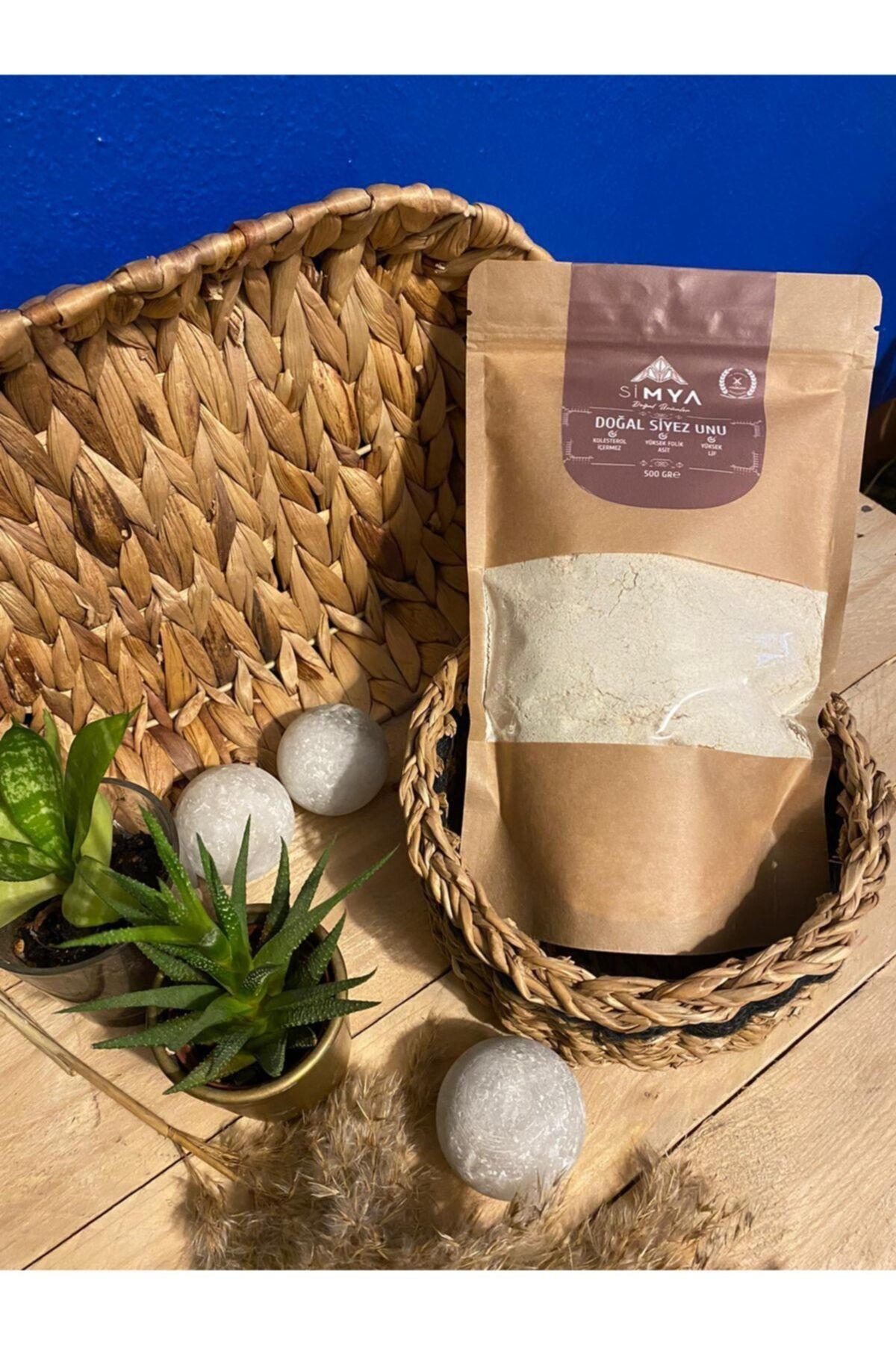 Simya Doğal Siyez Unu (500G)