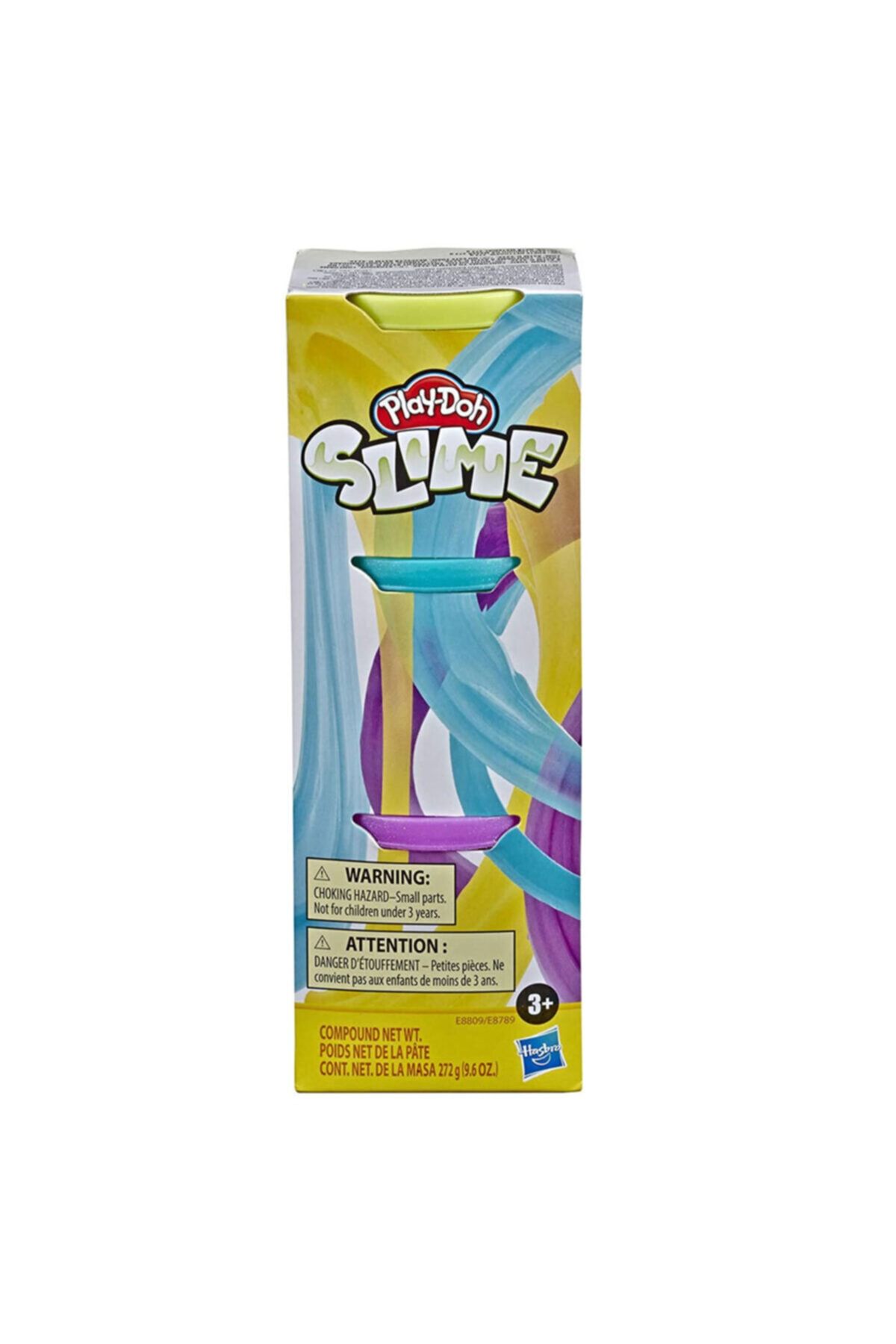 Hasbro Yılın Ilk Fırsatları - Play-doh Slime 3'lü Hamur E8789 - ™ Beyaz At®