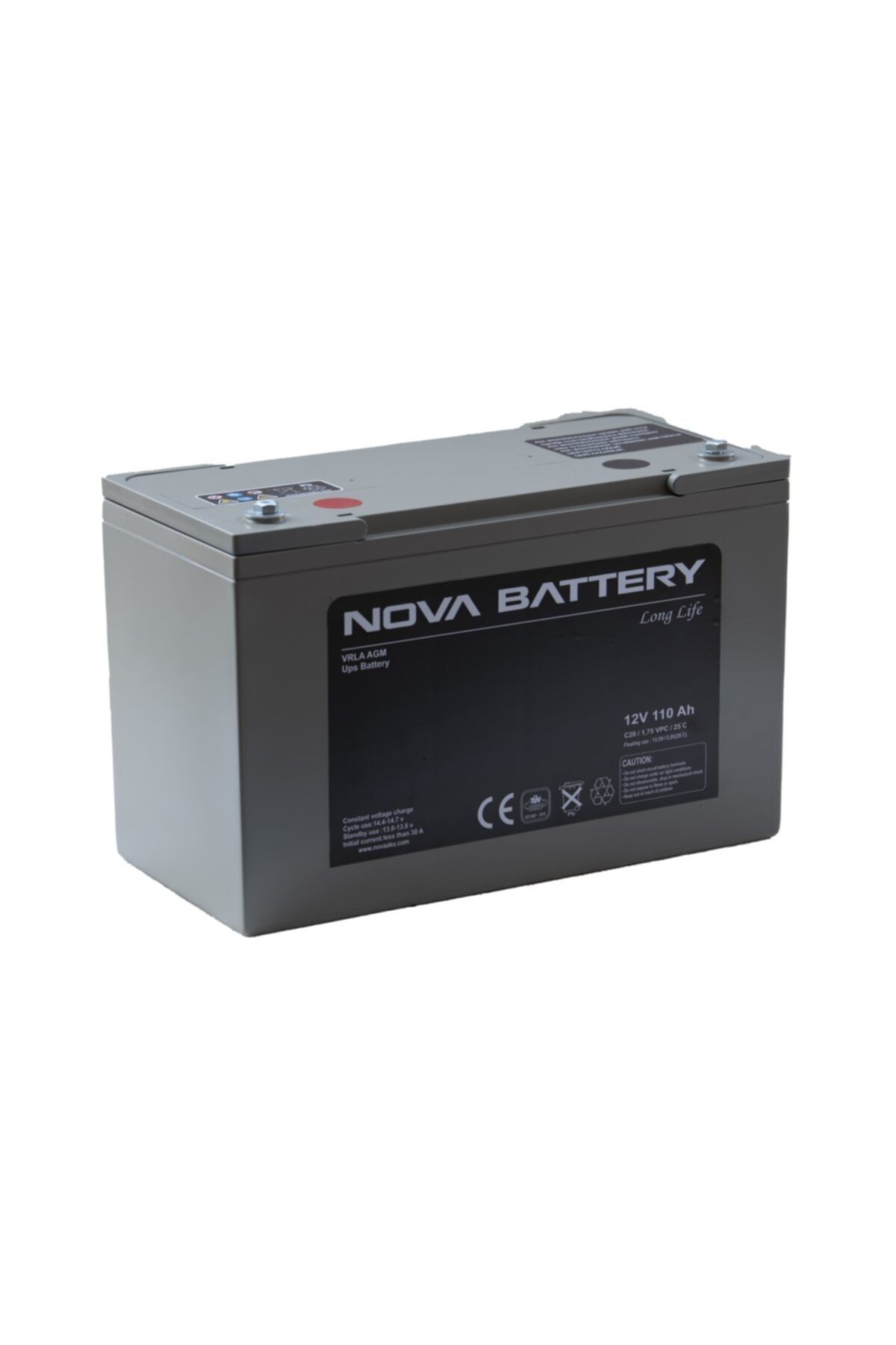 Nova Akü 12v 110 Ah Amper Kuru (agm) Akü