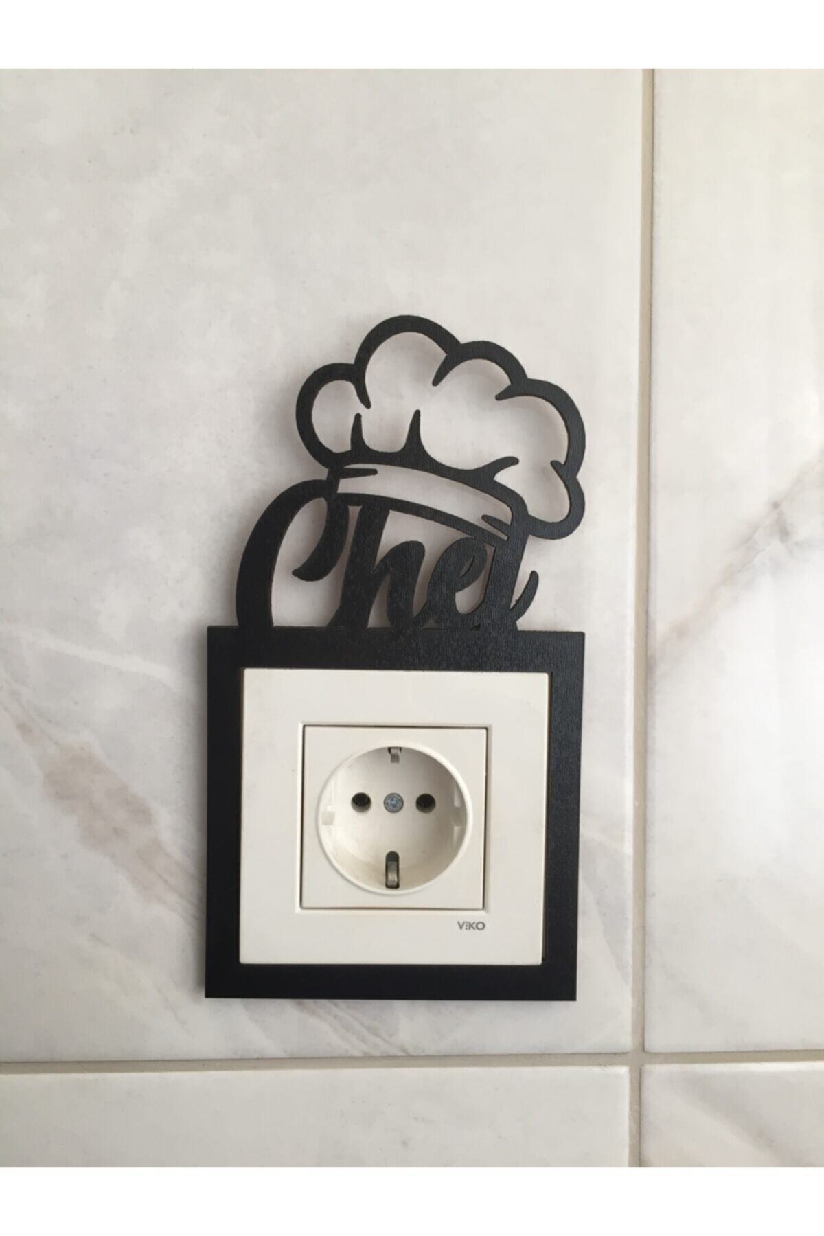 Revnak Dekorasyon Chef Mutfak Priz Çerçevesi