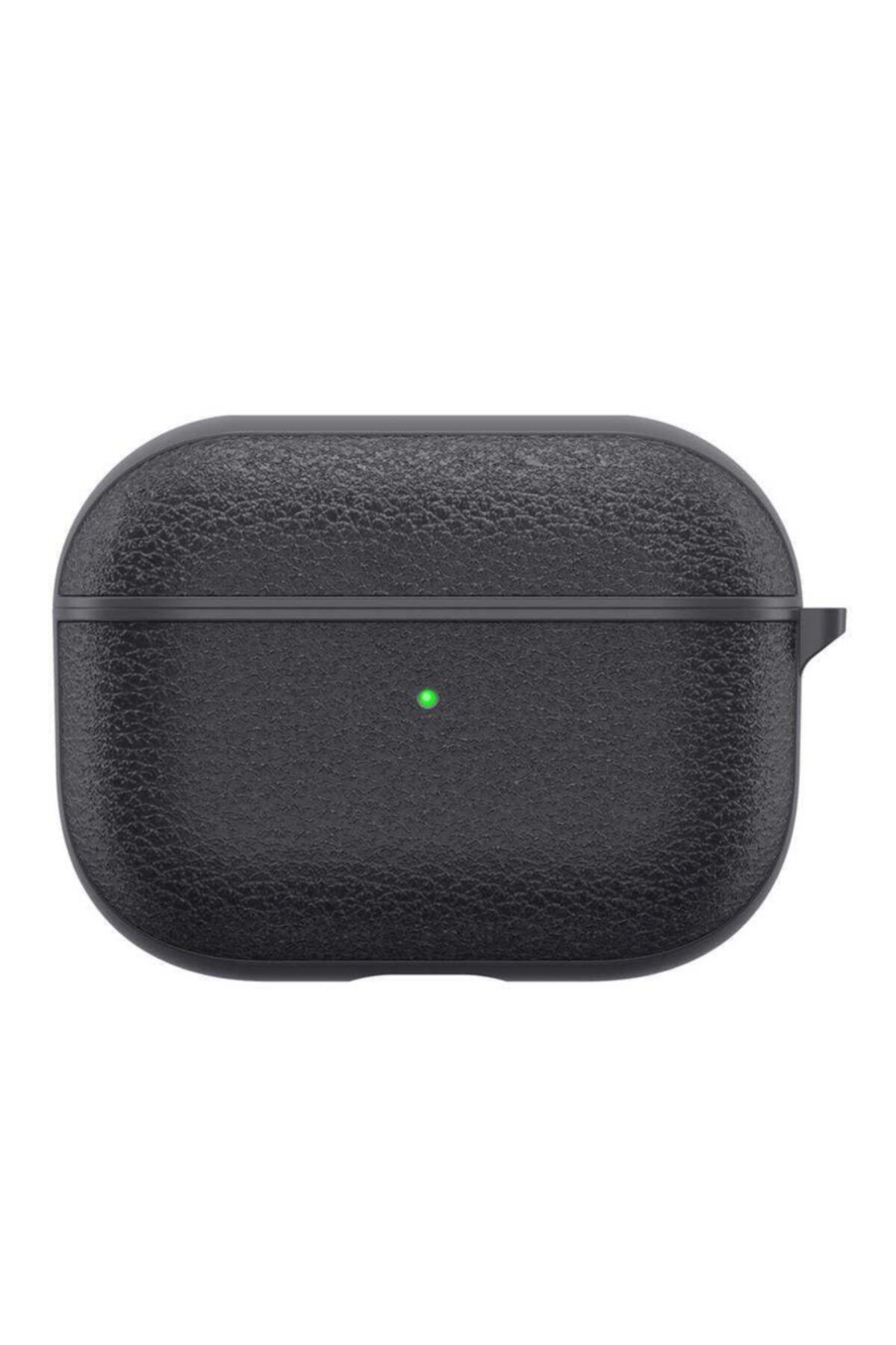 Fuchsia Airpods Pro Uyumlu Kılıf Wiwu Calfskin Case Deri Bluetooth Kulaklık Kılıfı