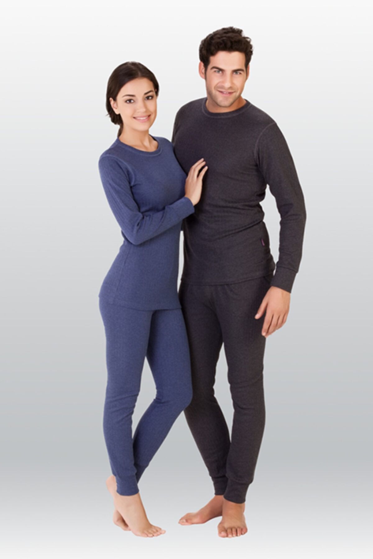 e life tasarım Hzt12-005 10/2 Unisex Alt Içlik Antrasit Xxl
