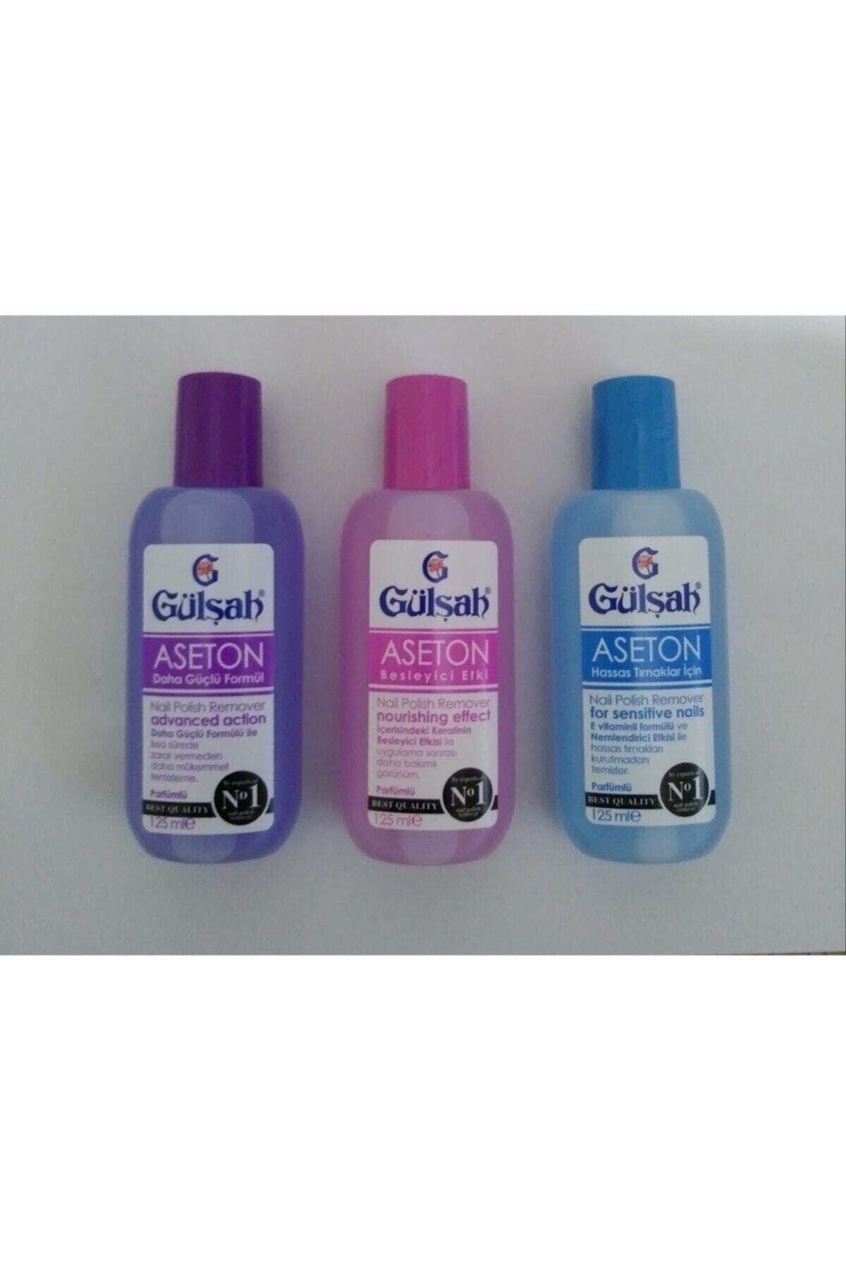 Gülşah Besleyici Aseton - Nail Polish Remover 125 ml Mor