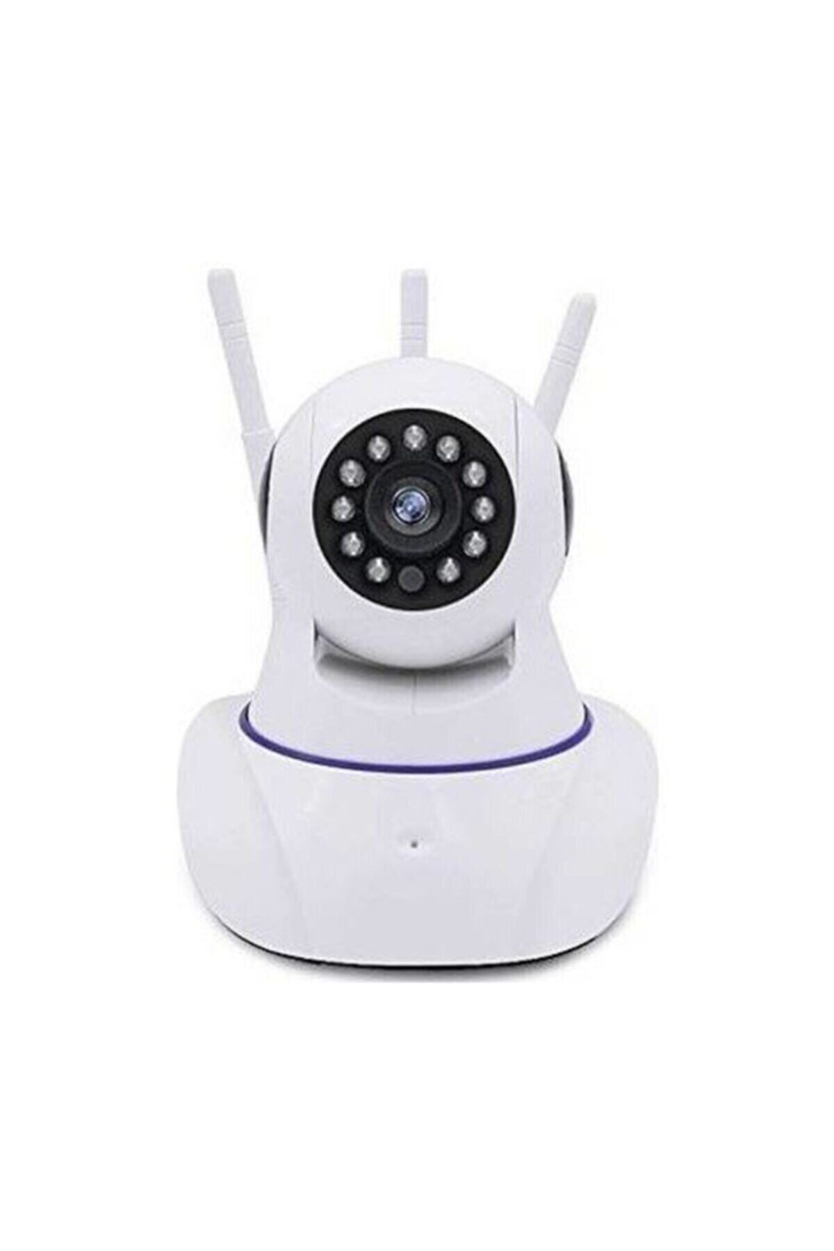 Sarm Gece Görüşlü Kablosuz Bebek Izleme Kamerası Telsizli Wifi Ip Kamera 3 Telsiz Kmr11