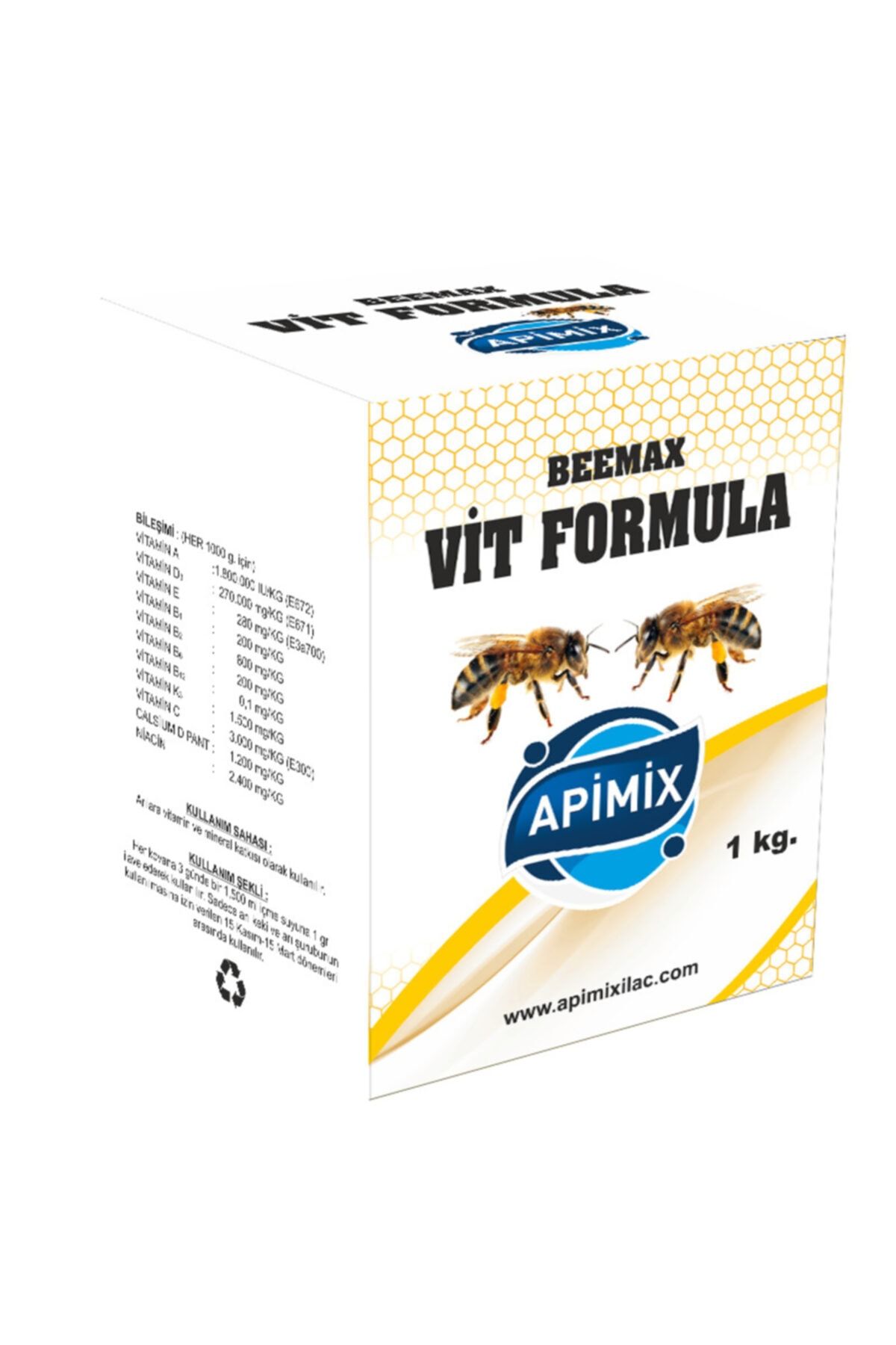 BalKüpü Arıcılık Beemax Vit Formula (100 Gr X 10 Adet) Arı Vitamini
