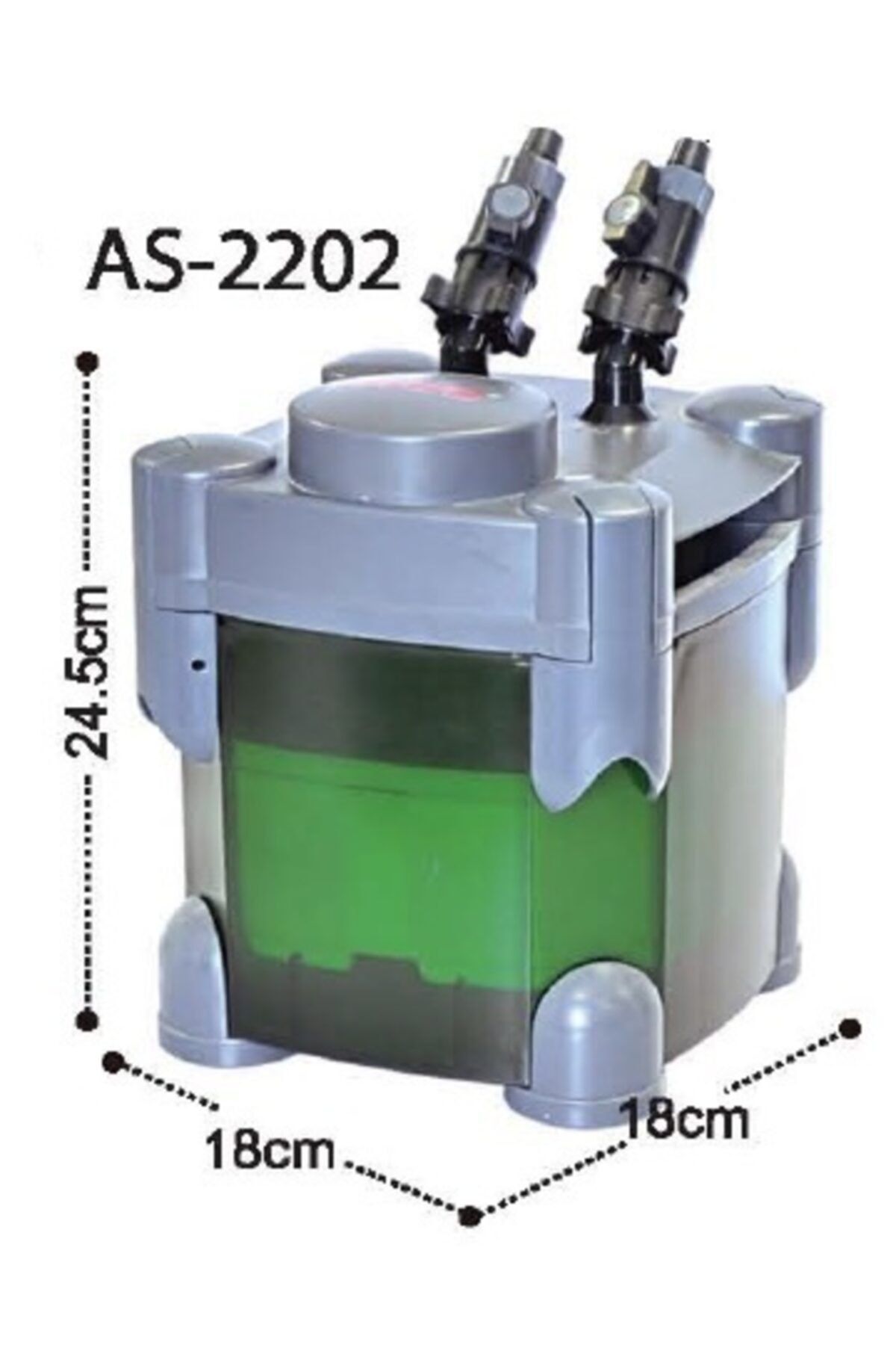YAPRAKOUTLET Astro Dış Filtre 300 L/h