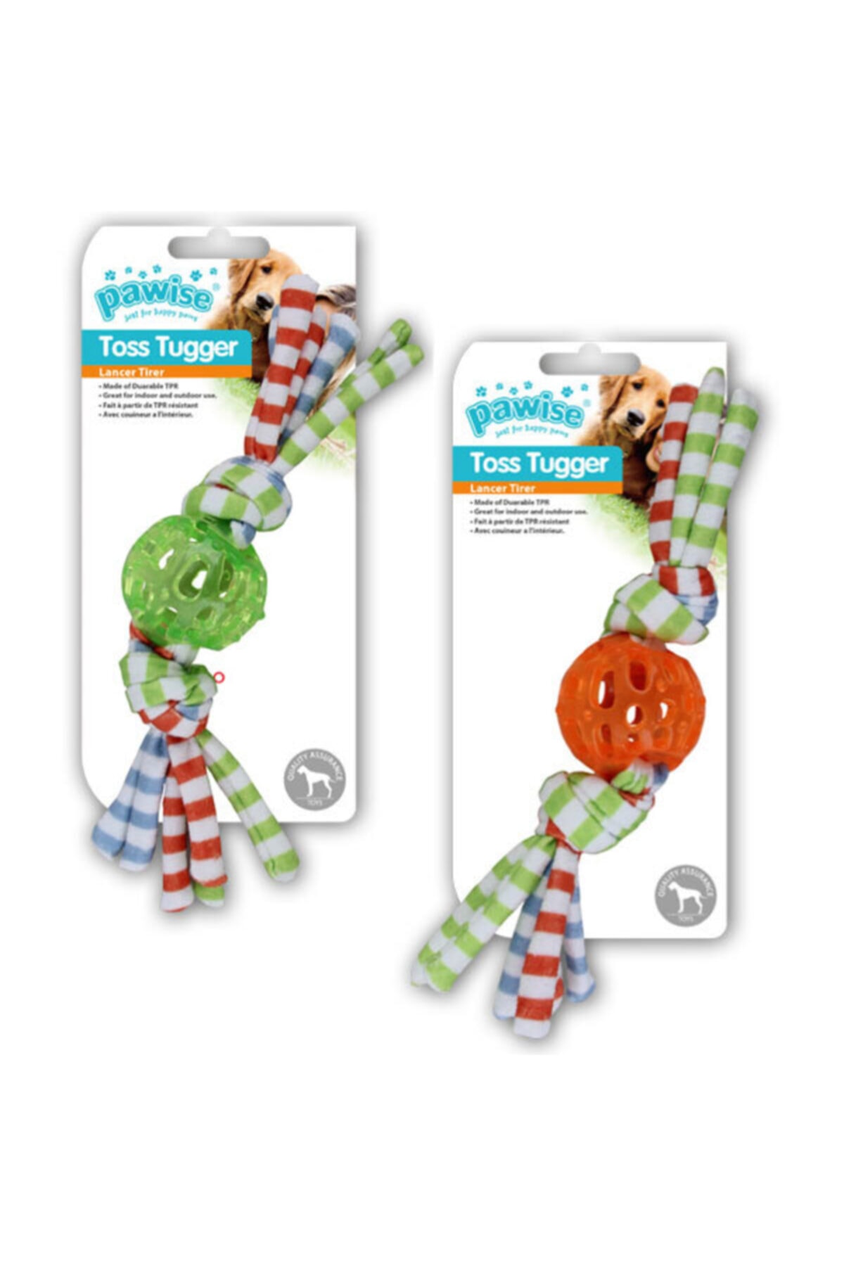 Durbuldum Pawise Toss Tugger Köpek Toplu Çekiştirme Oyuncağı 24 Cm