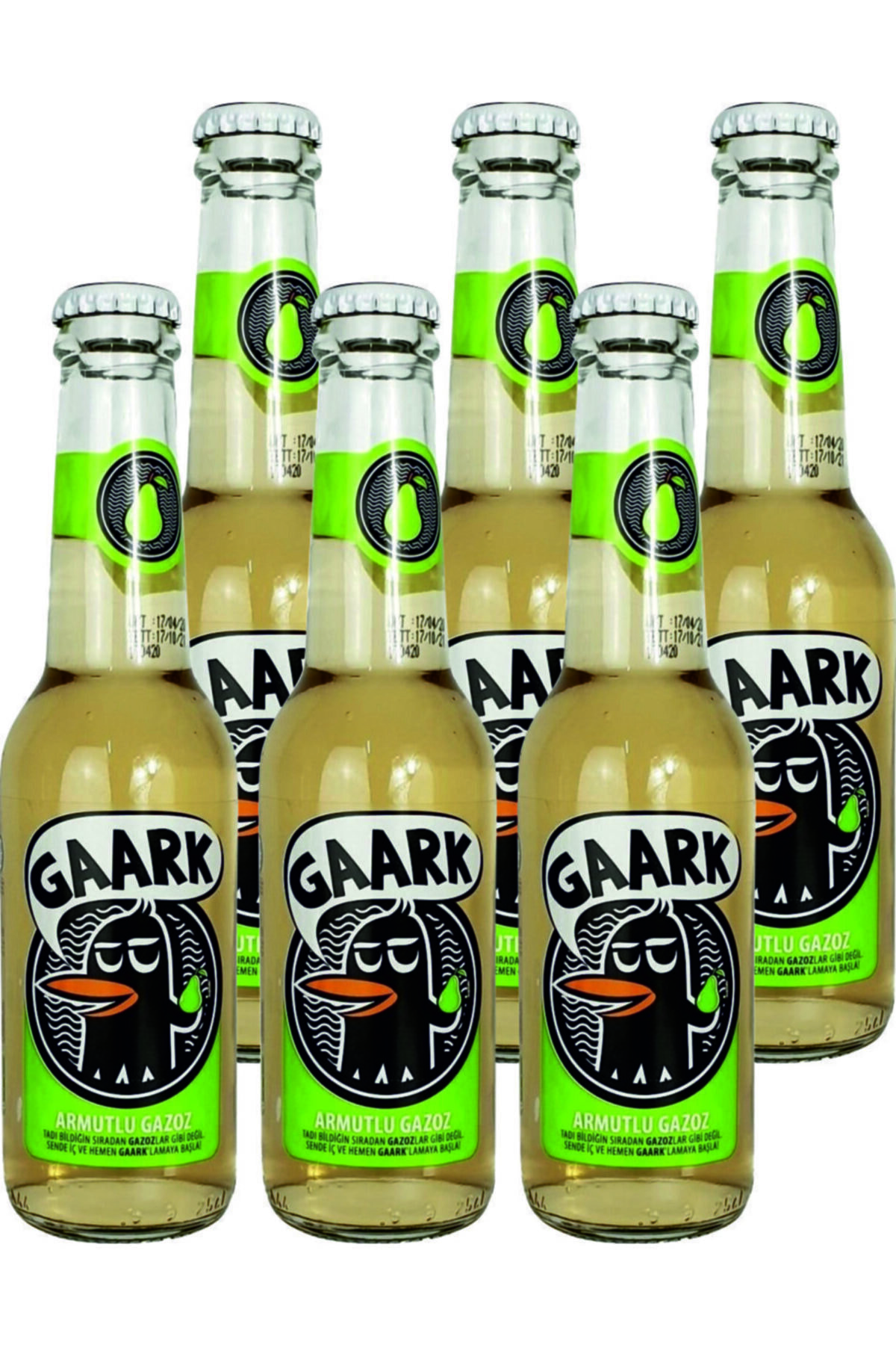 GAARK Armut Aromalı Gazlı Içecek 6x250 ml