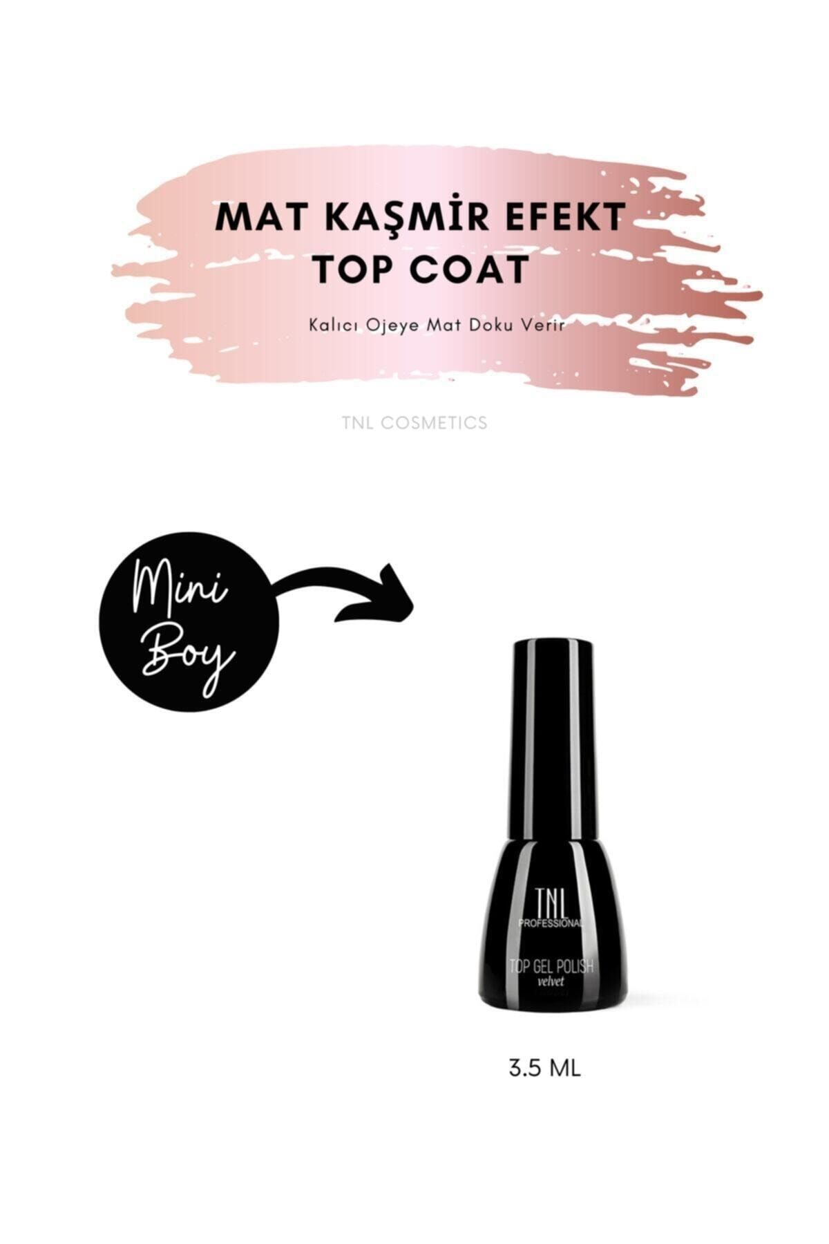 Tnl Professional Tırnak Ürünleri Tnl Professional Velvet Mat Top Coat 3.5 ml