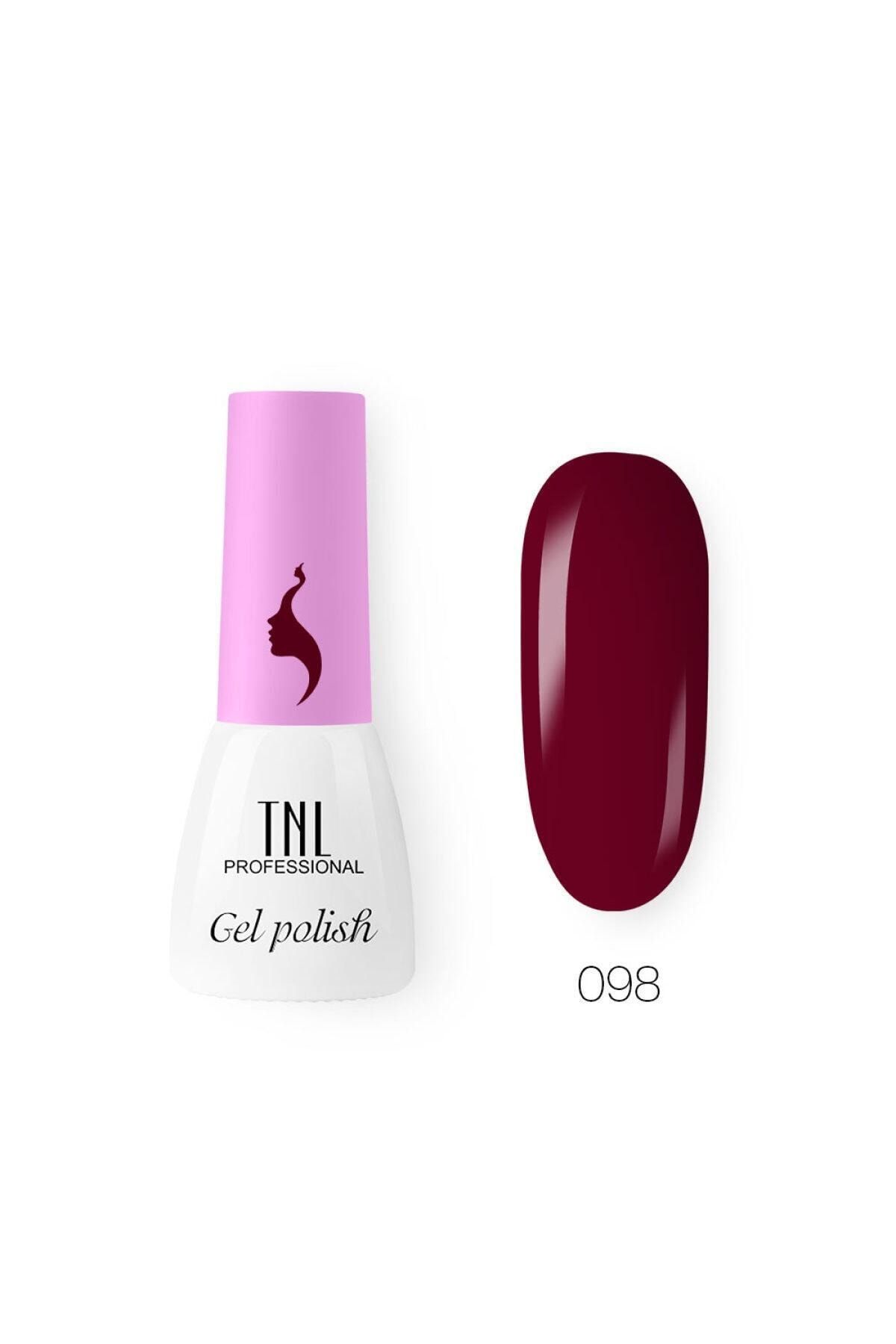 Tnl Professional Tırnak Ürünleri Kalıcı Oje Mini Koyu Bordo No:98
